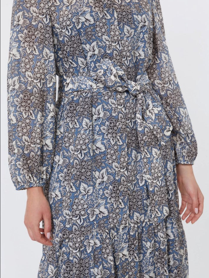 Pure Cotton Voile Puff Sleeve Dress