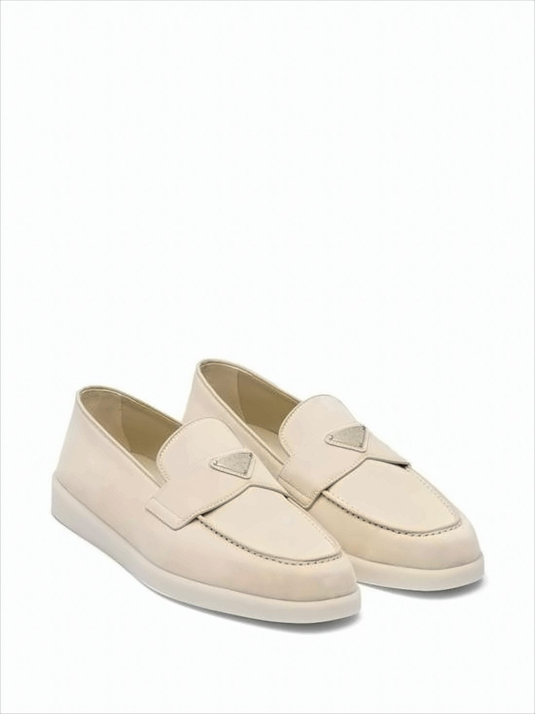 Penny Loafers With Subtle Logo Detail