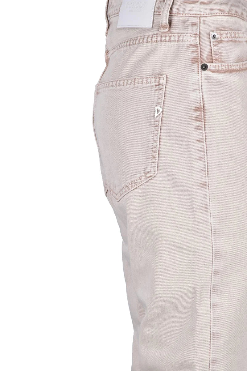 Cindy Cotton Jeans - Beige