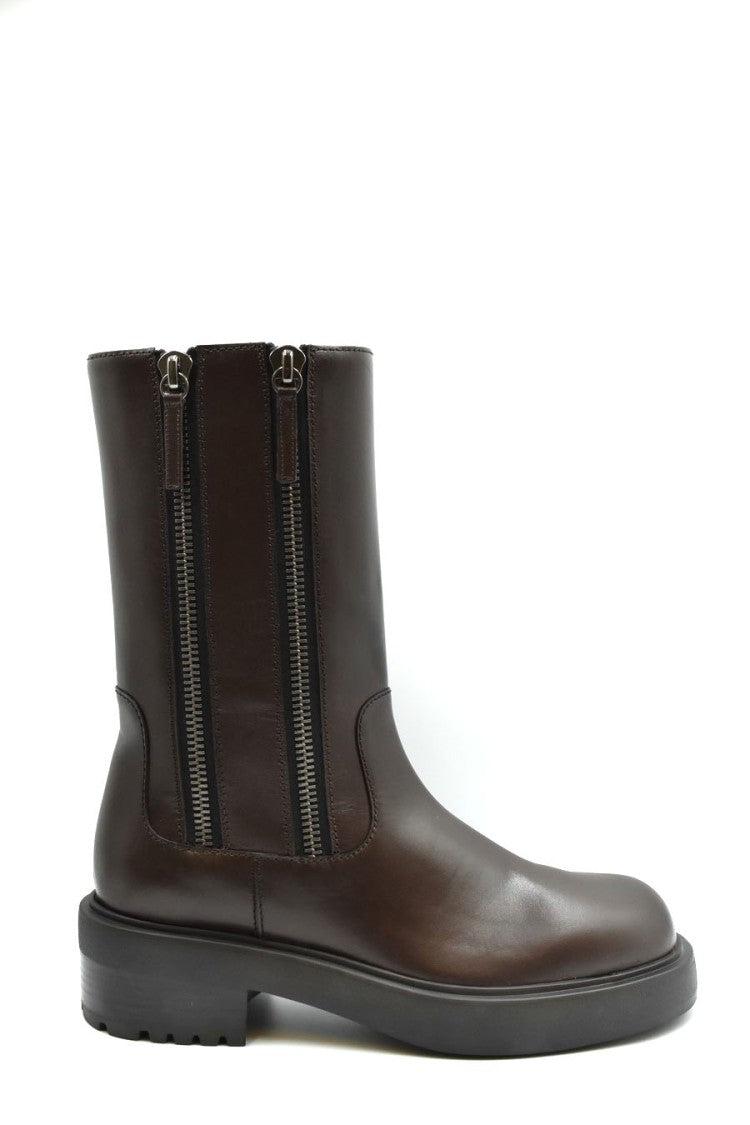 Leather Ankle Boots