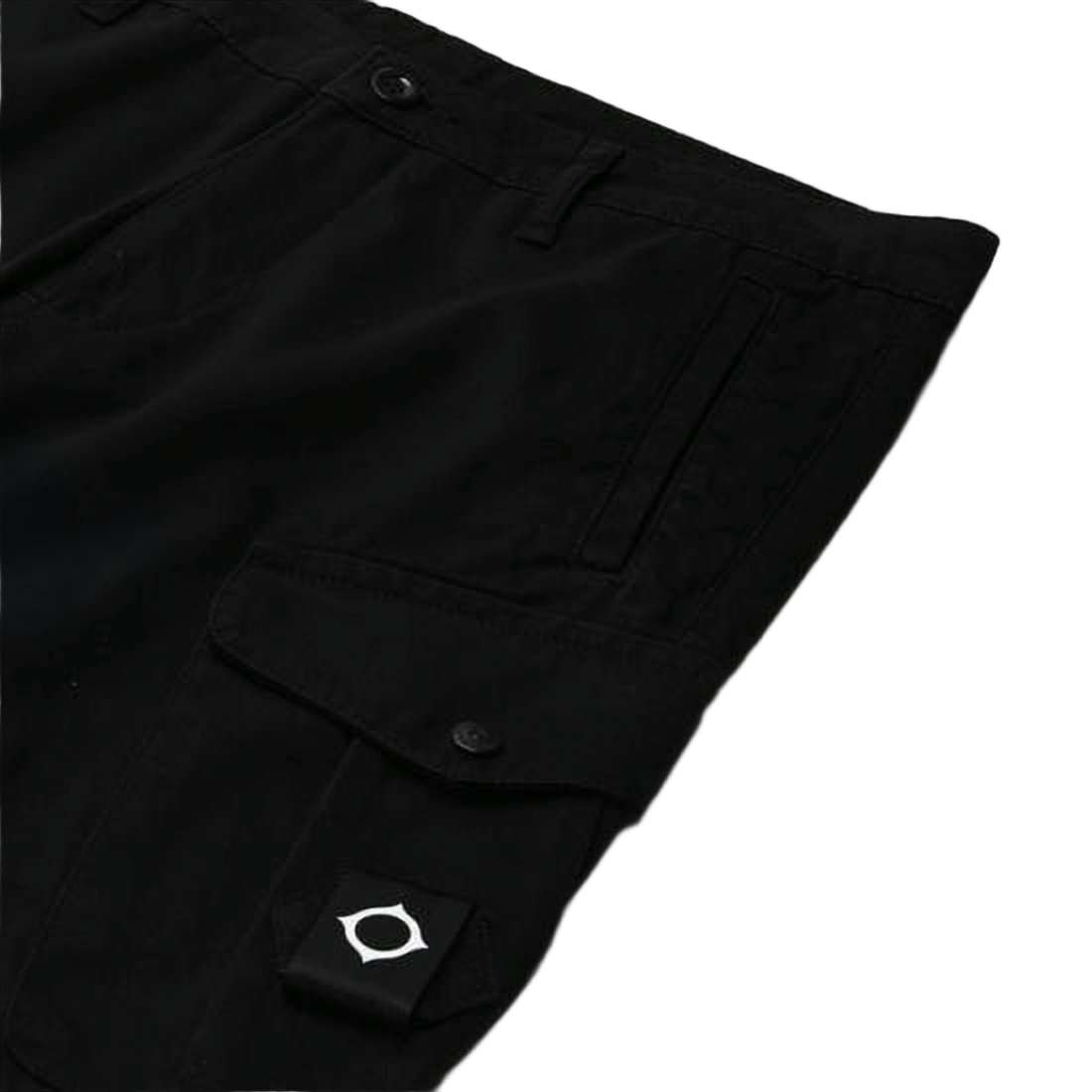 Mid-Thigh Length Cotton Shorts With Design