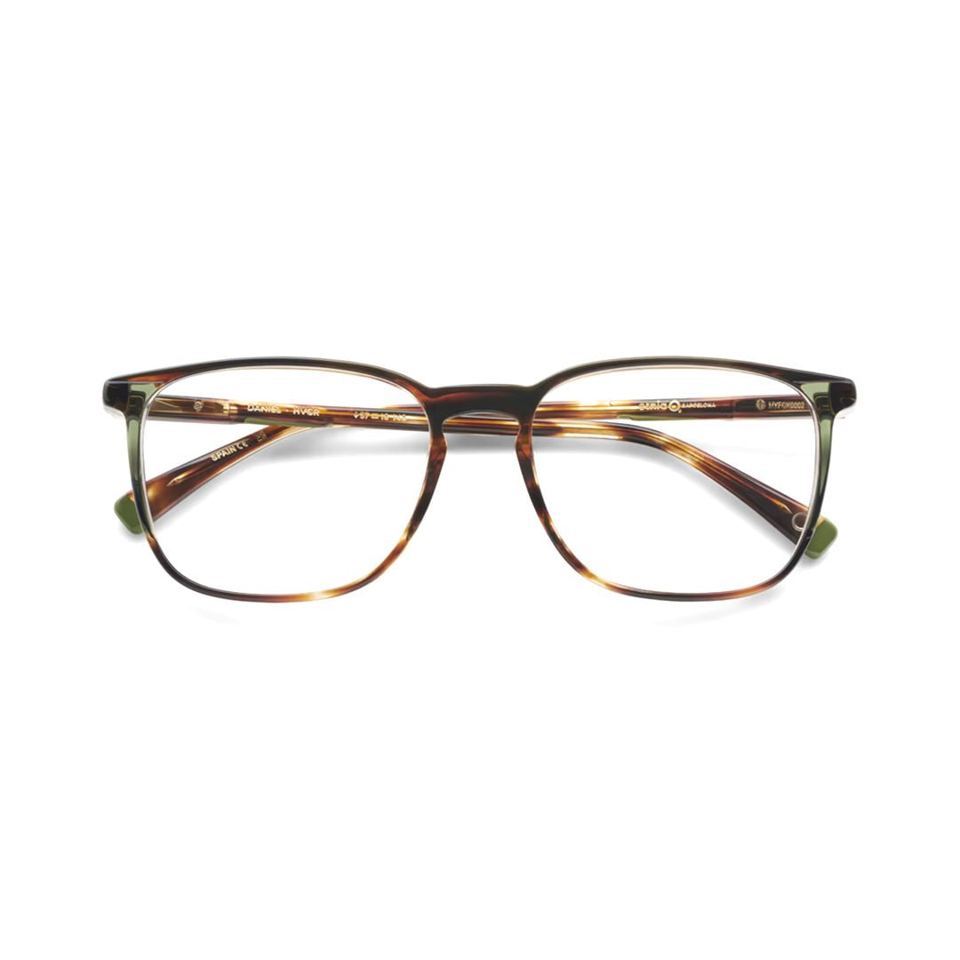 Daniel Rectangular Acetate Frame Eyeglasses with Tortoiseshell