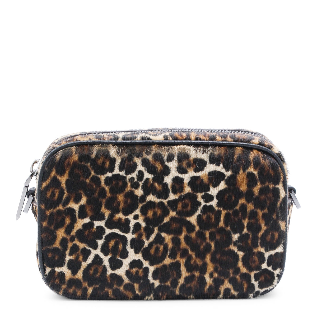 Leopard Print Star Patch Bag