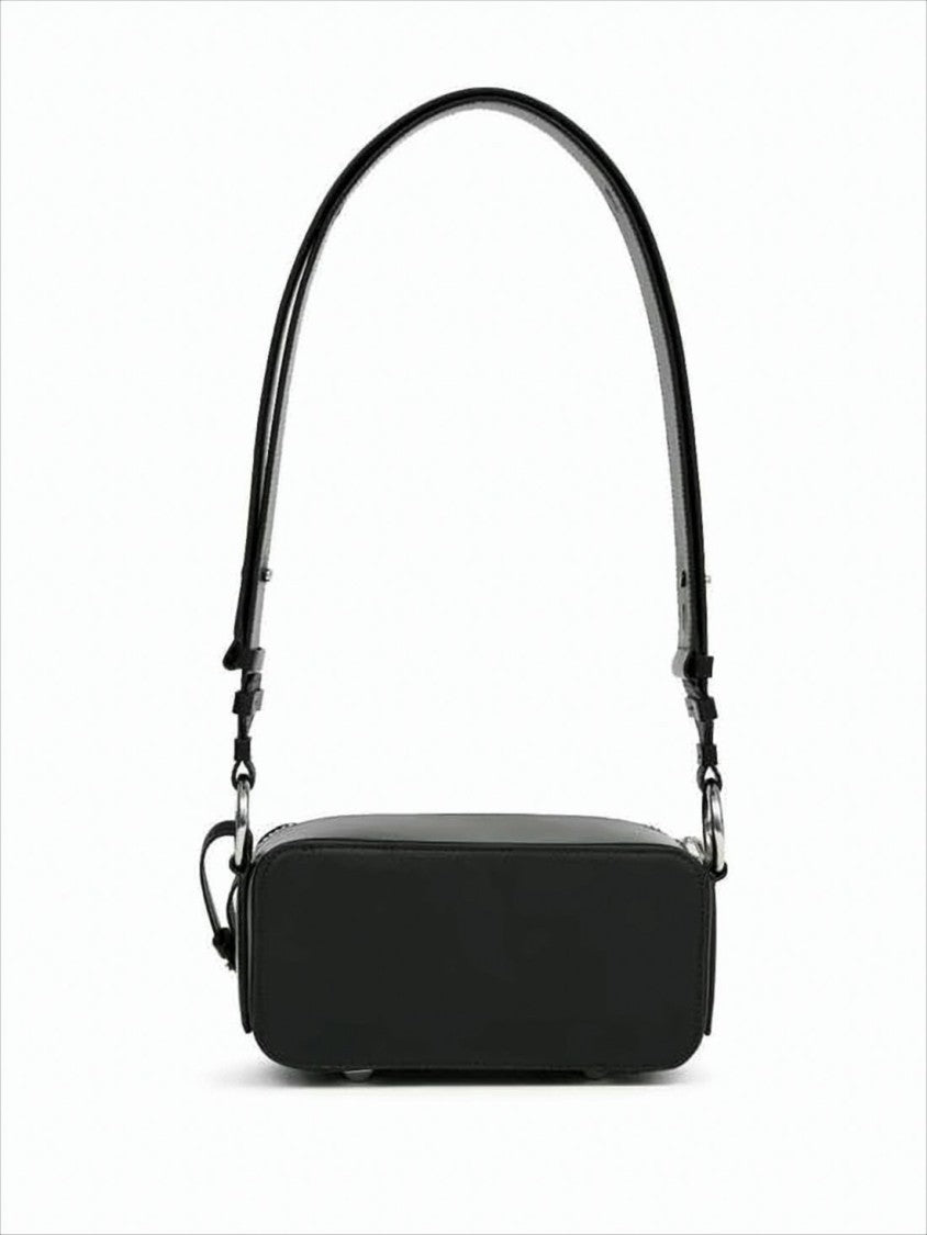 Smooth Cowhide Leather Crossbody Bag