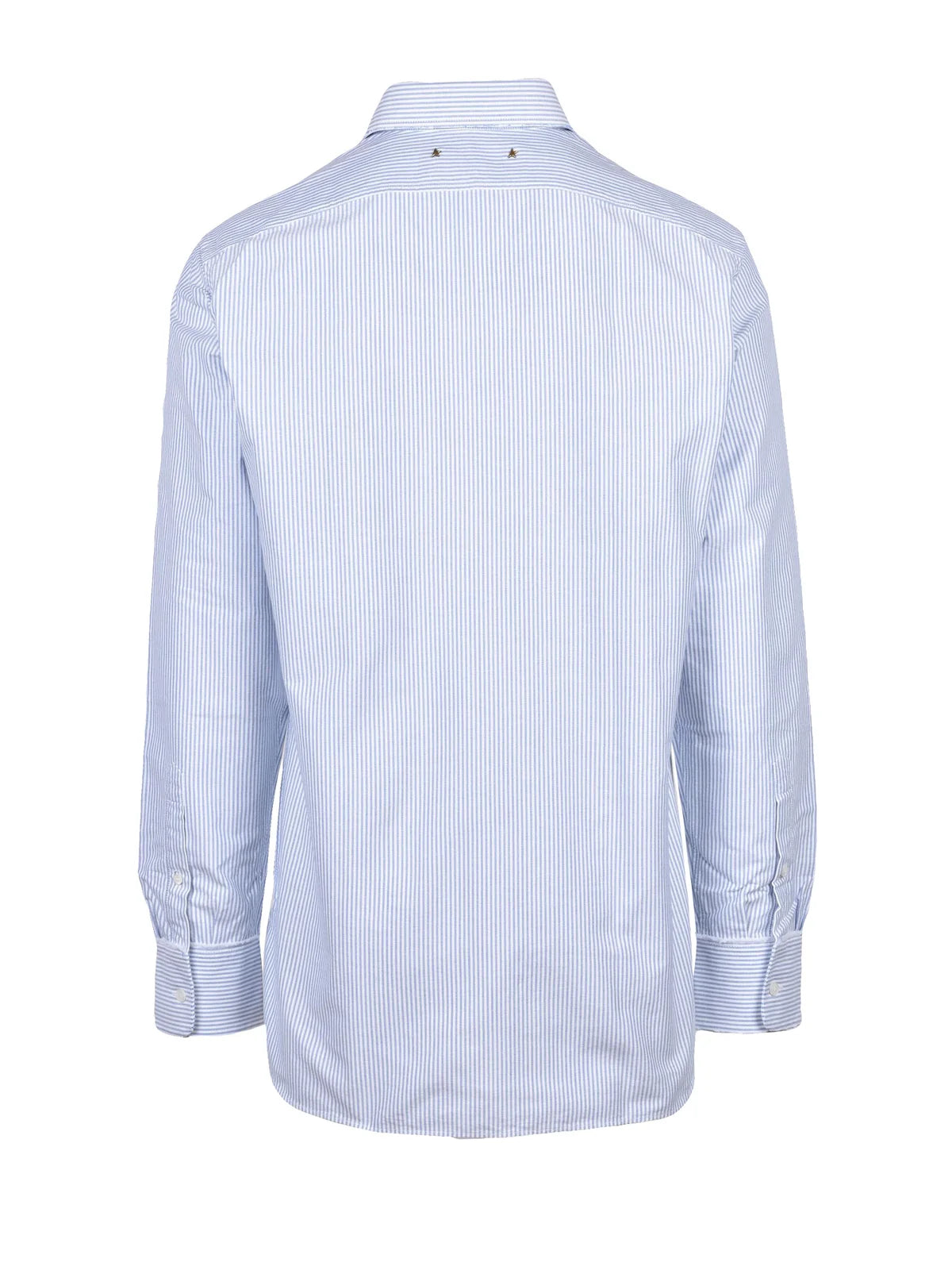Cotton Shirt - Blue/White