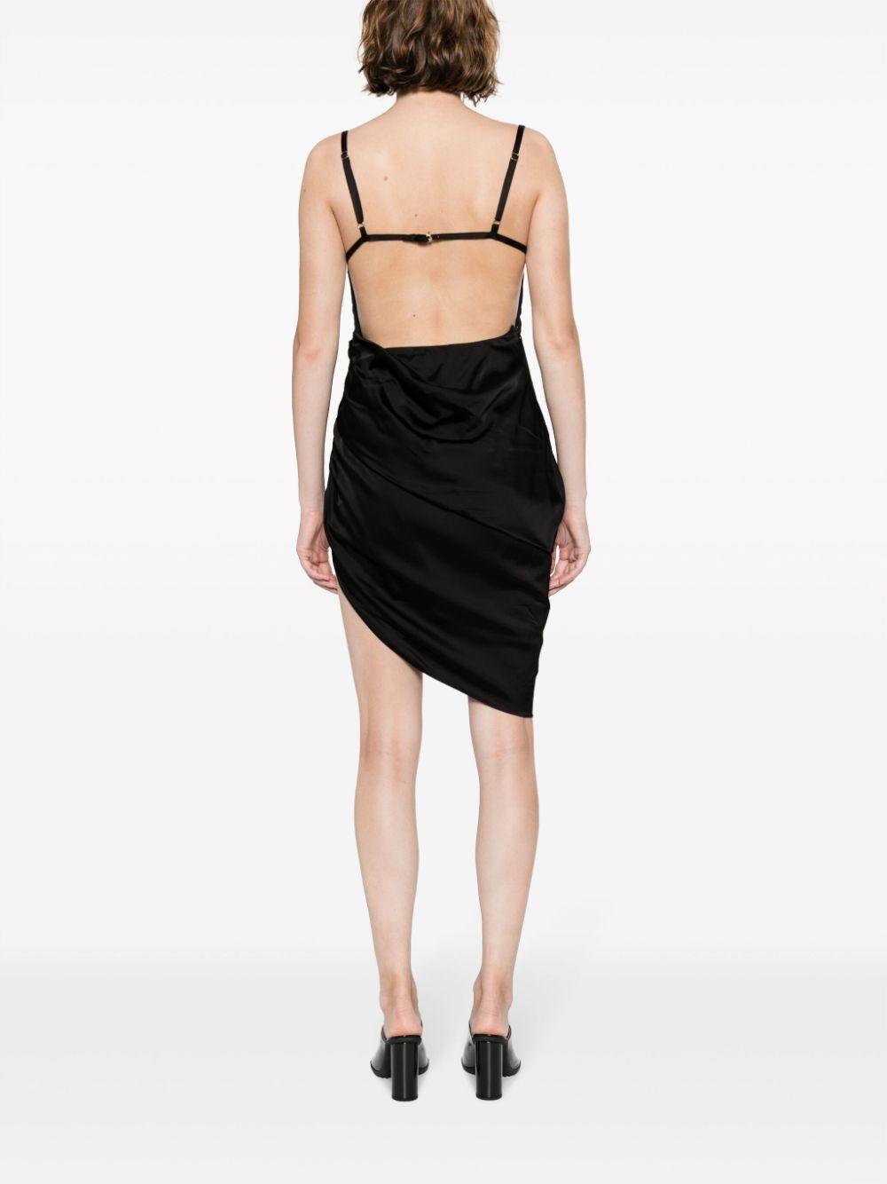 Brodée Satin Minidress