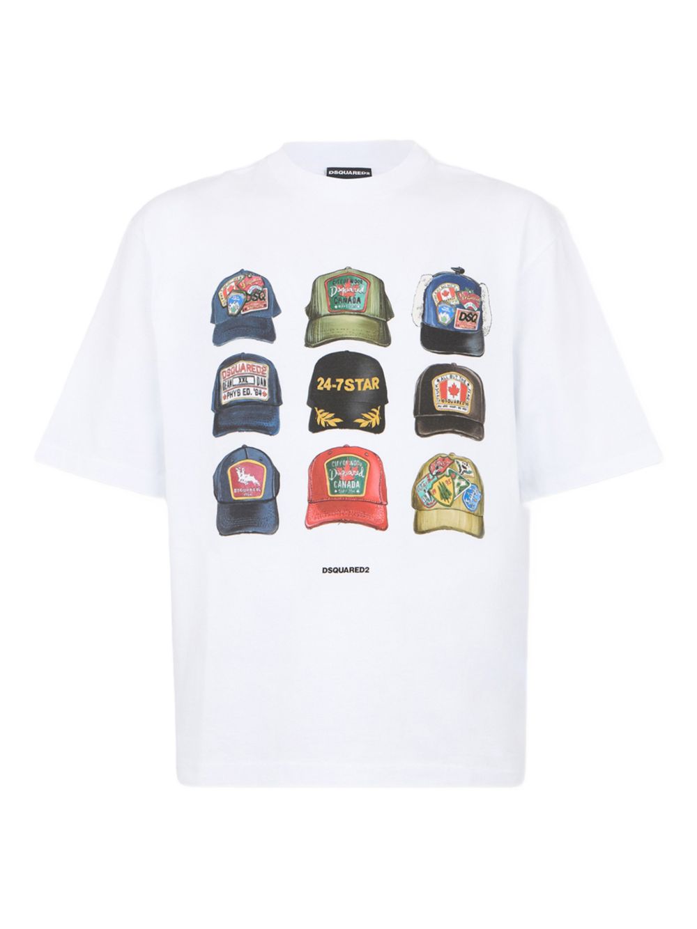 White Relaxed-Fit T-Shirt