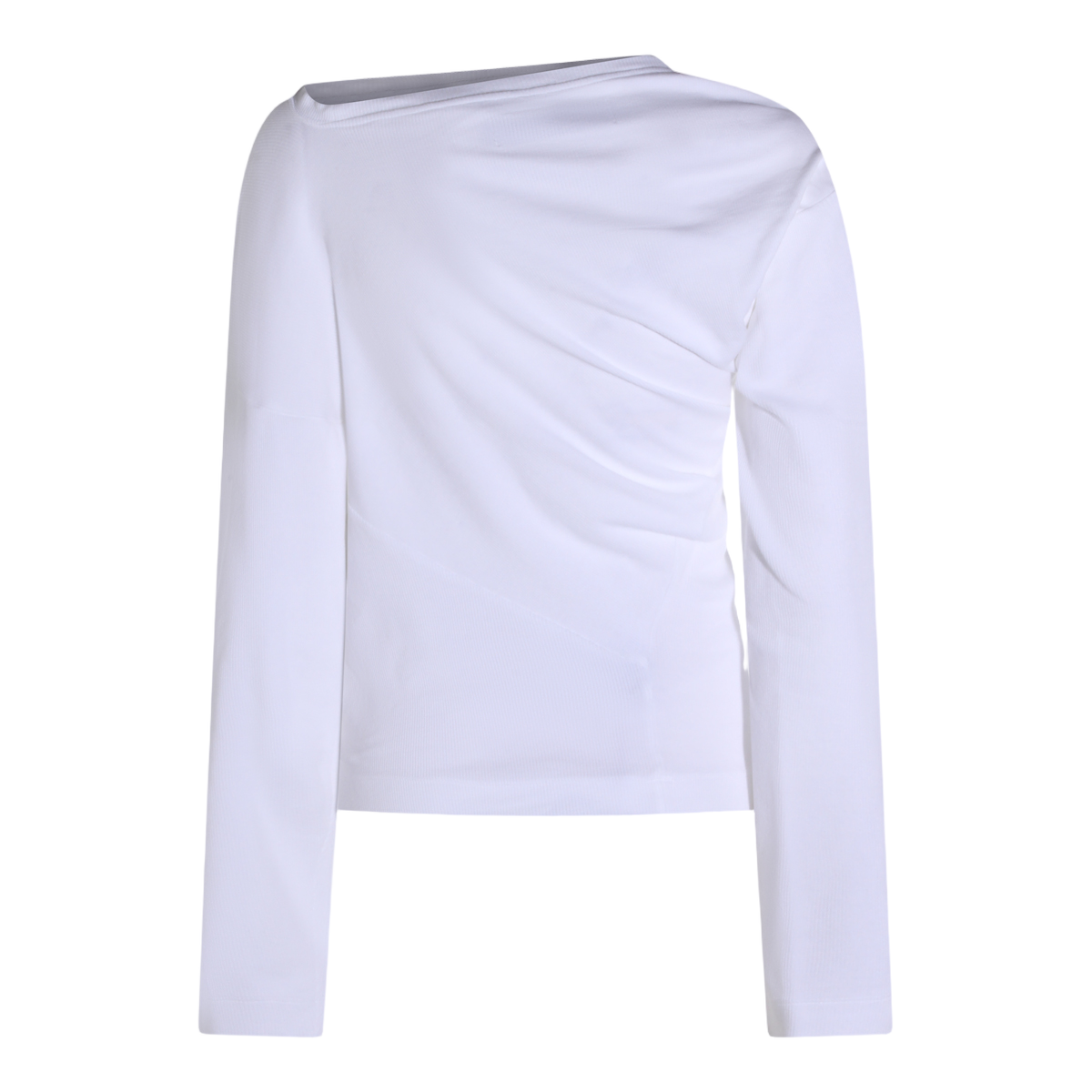 Classic Crew Neck White Sweater