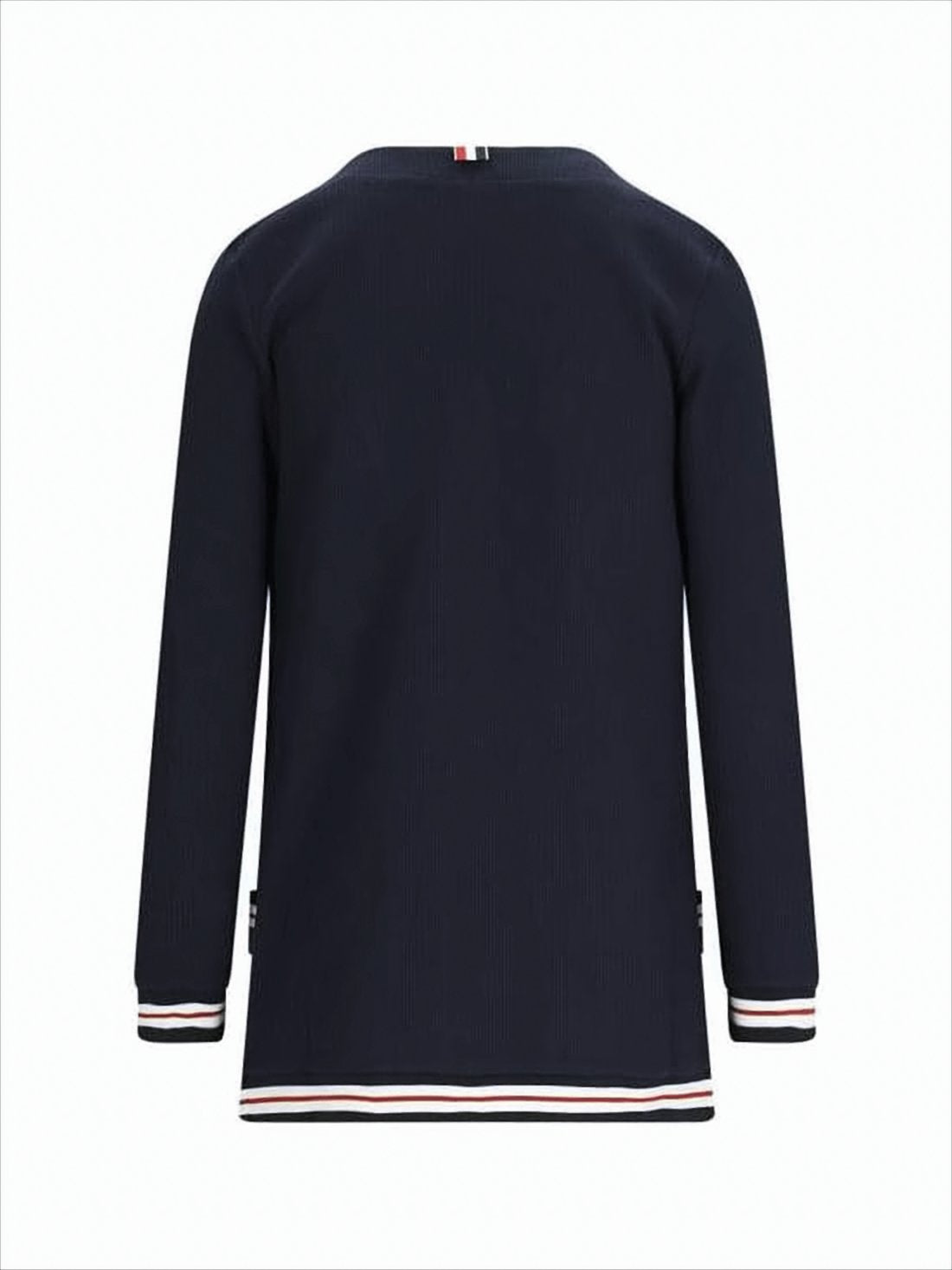Navy Blue Knit Cardigan