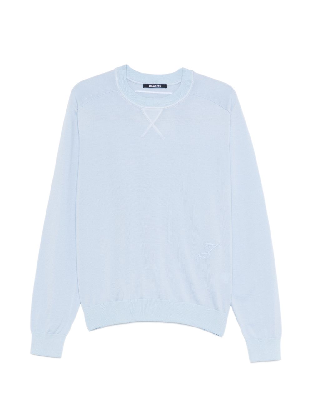 Blue Logo Crew Neck Sweater