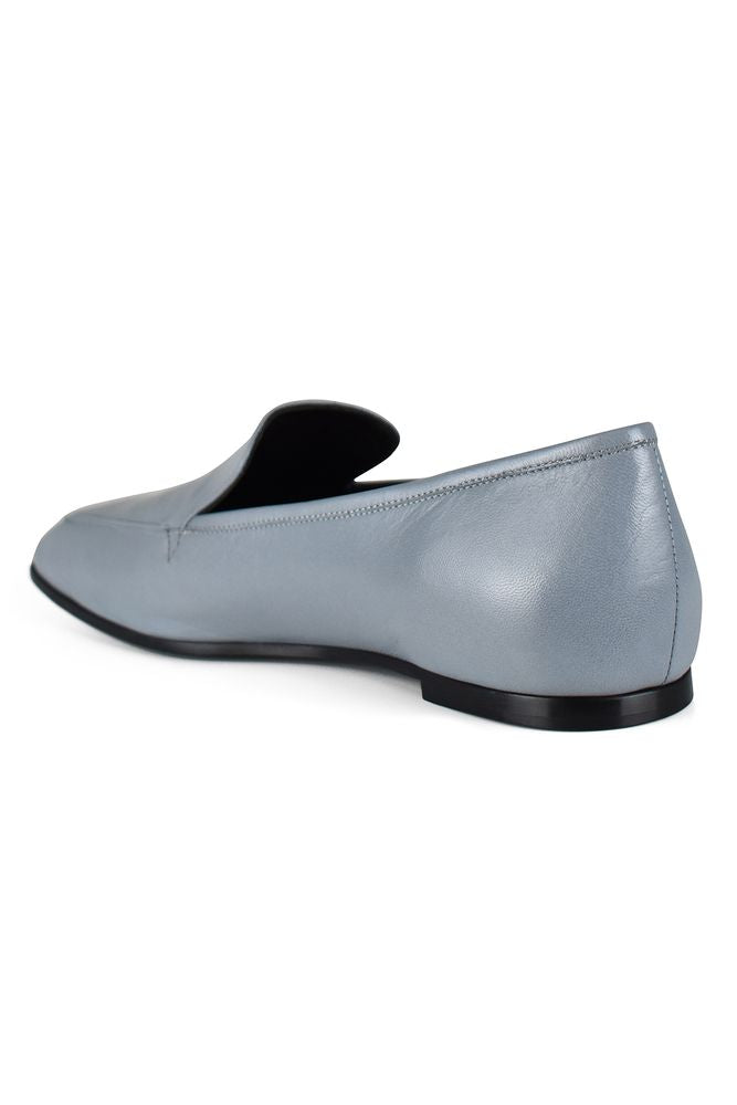 Smooth Kidskin Slip-On With Pointed Toe