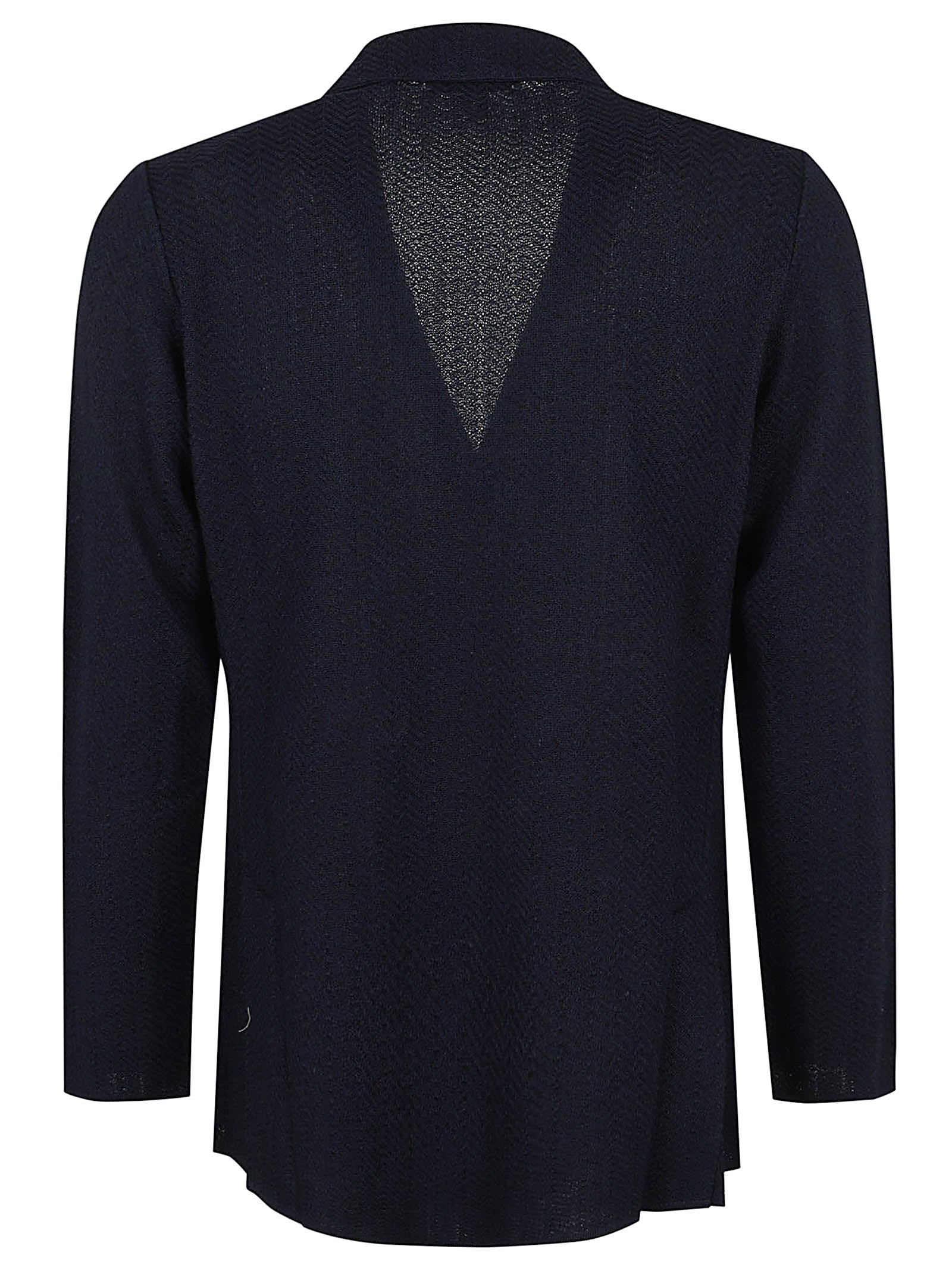 Double-Breasted Tailored Jacket with Textured Finish