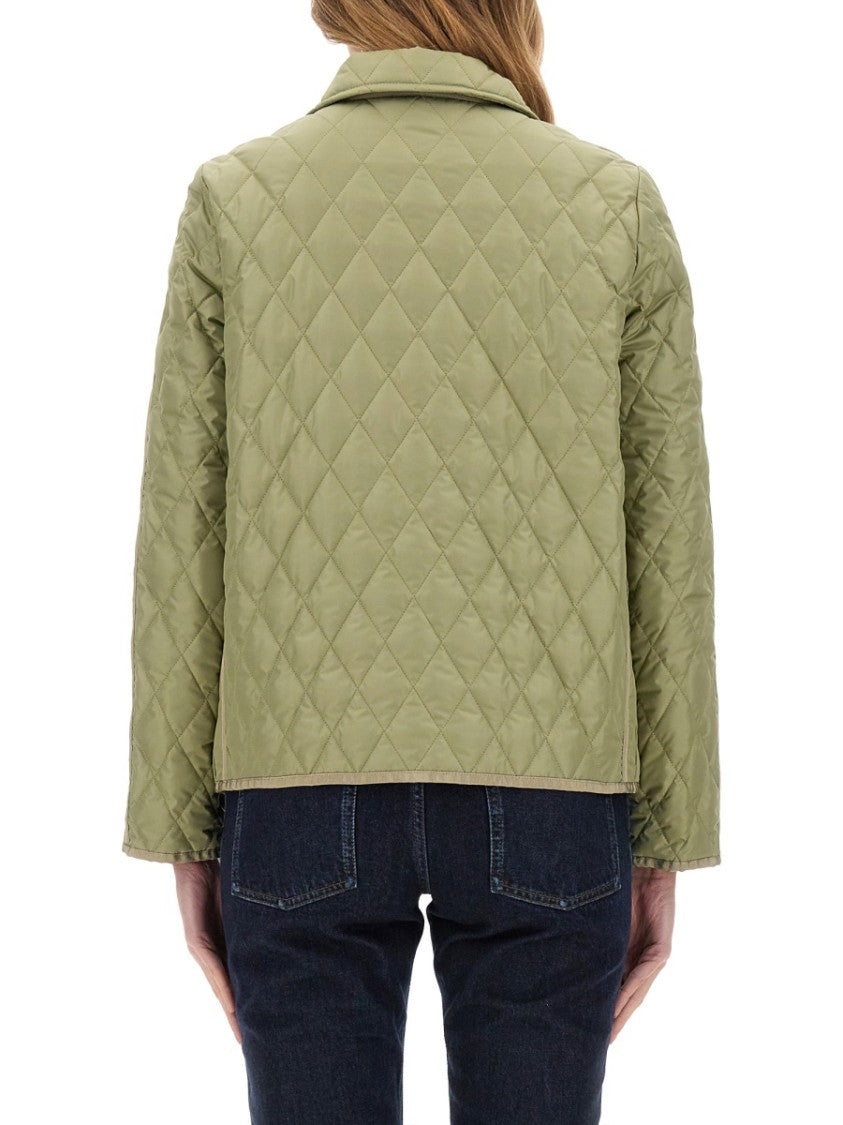 3-Hook Nylon Quilted Jacket