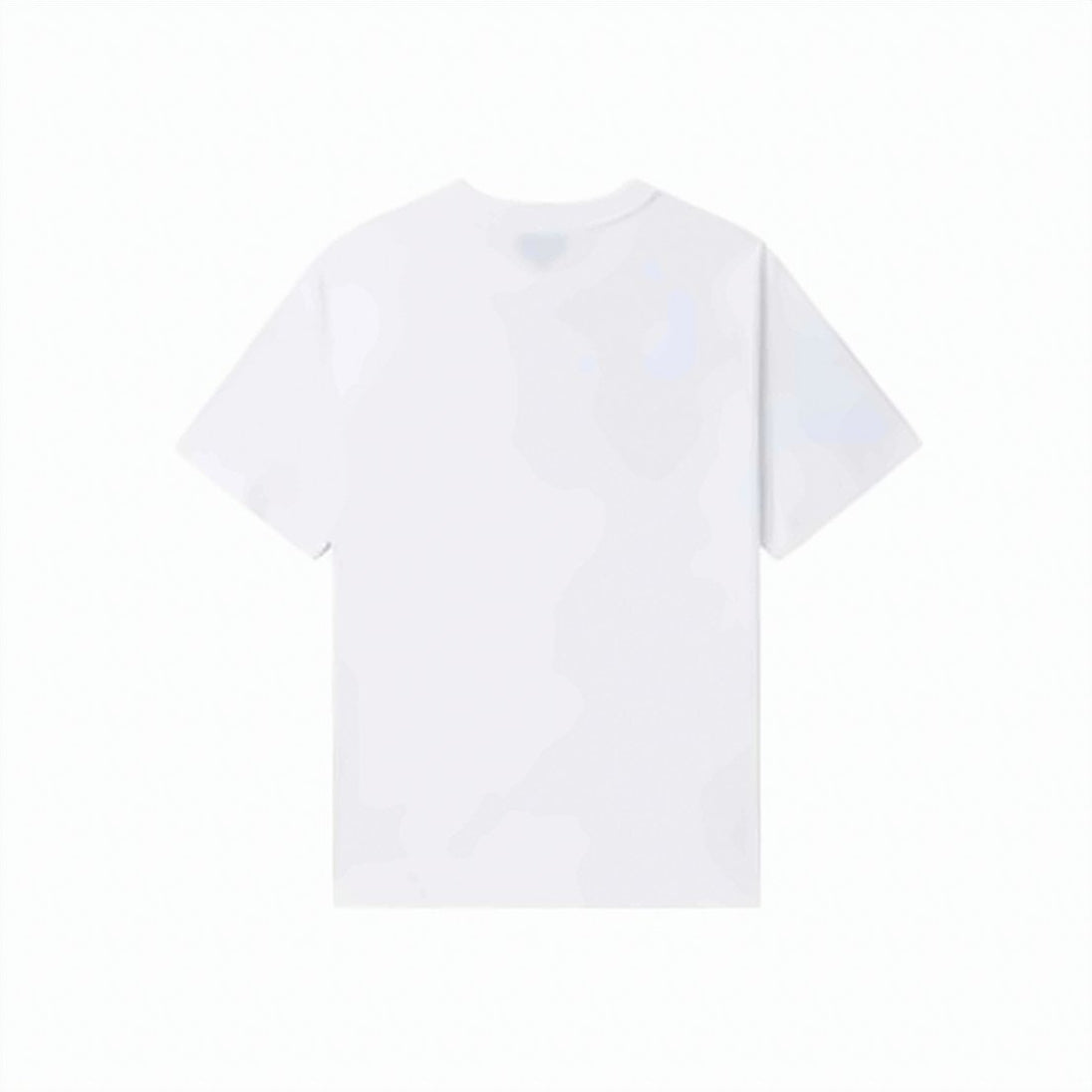Short-Sleeve Cotton T-Shirt with Botanic Graphic Design