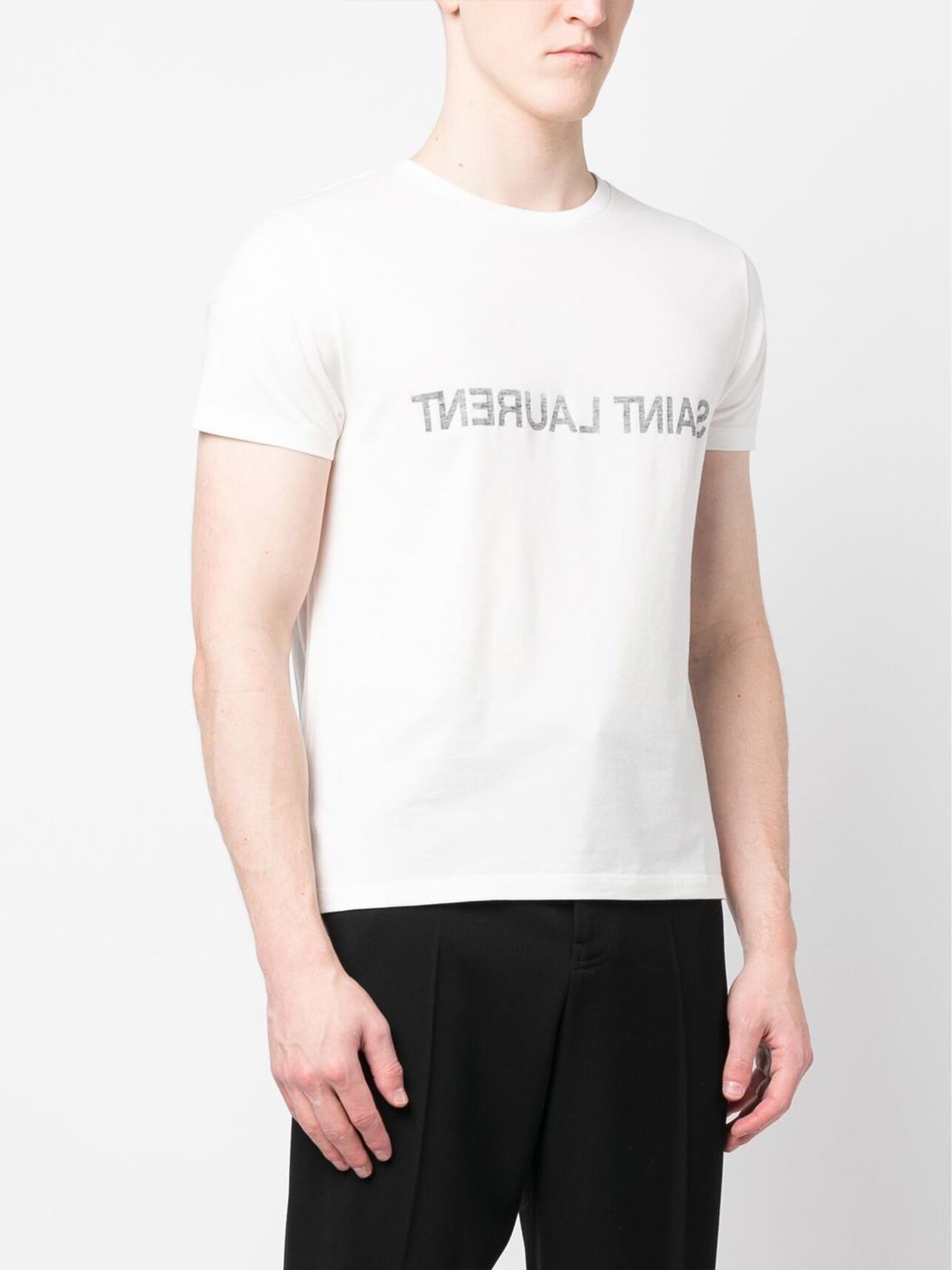 Saint Laurent Reversed Logo T-Shirt