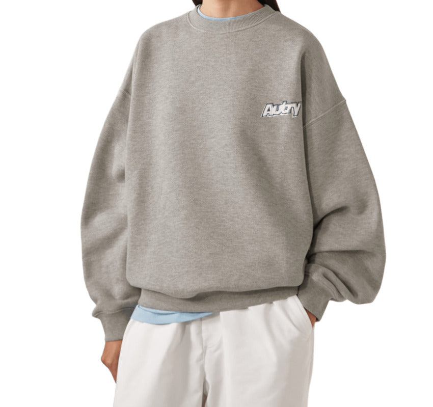 Unisex Grey Melange Sweatshirt