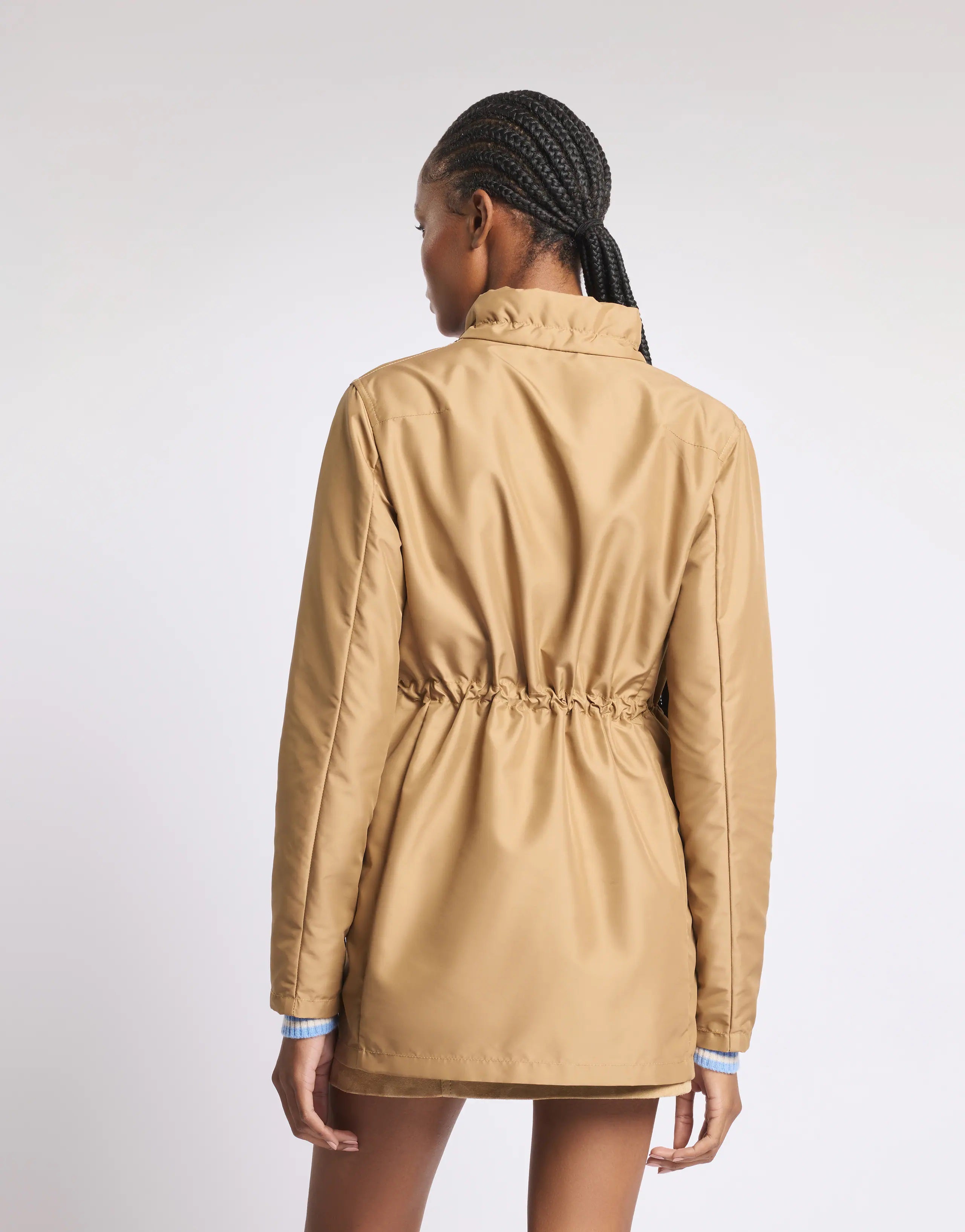 Cappuccino-Toned New Virginia Coulisse Coat