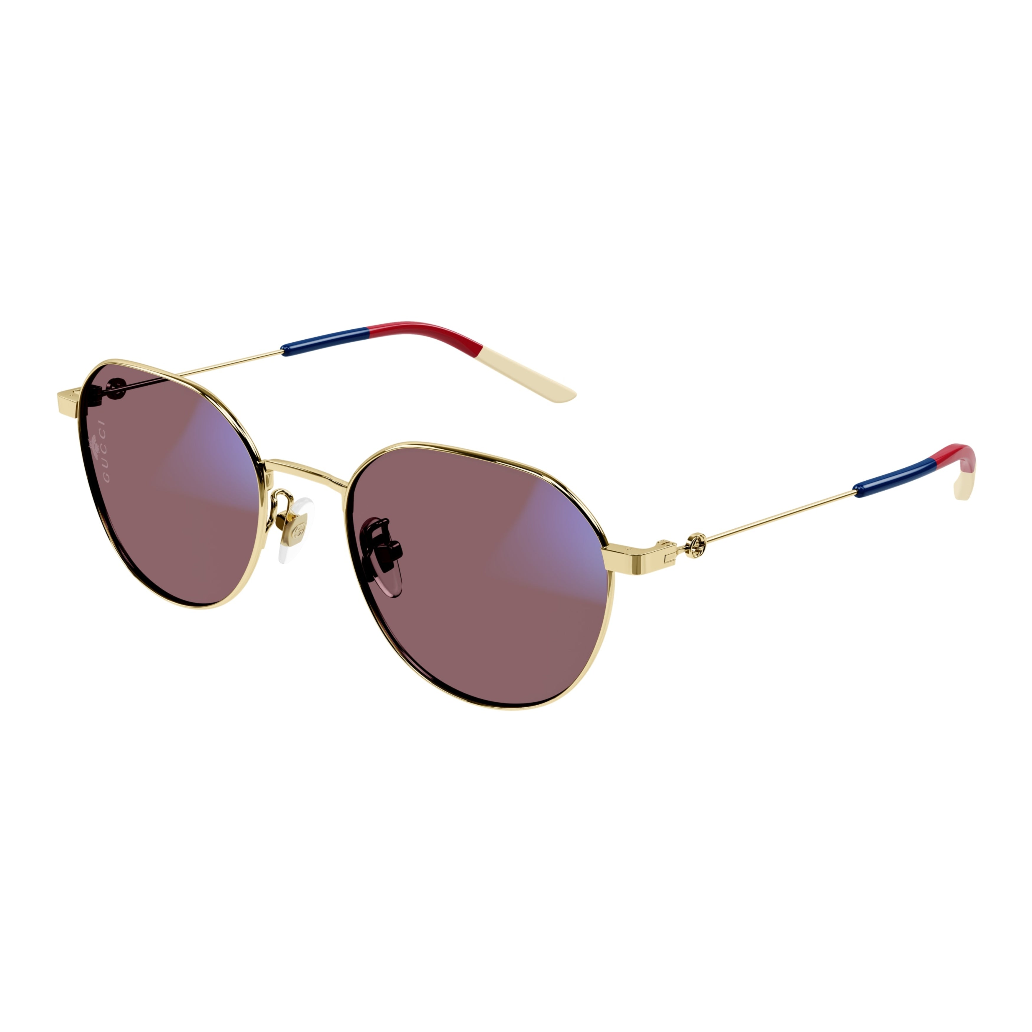 Gg0684s Gold Metal Geometric Eyeglasses