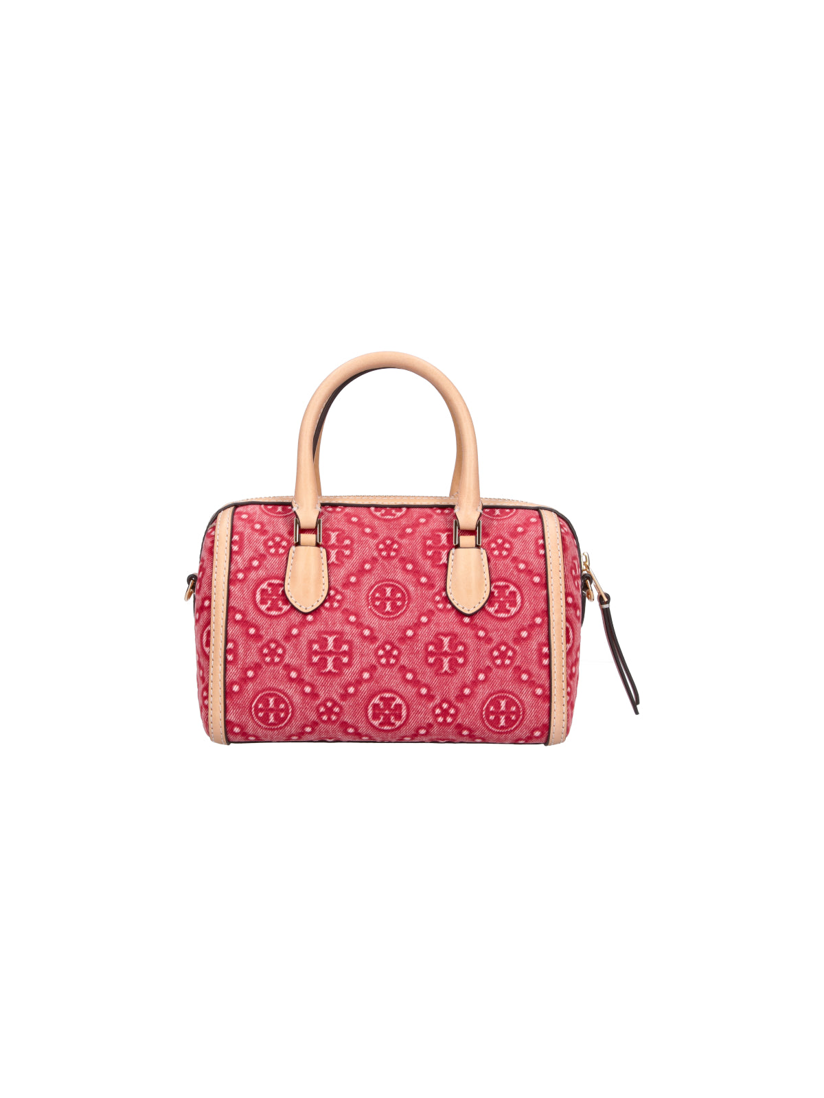 Red Monogram Petite Barrel Bag