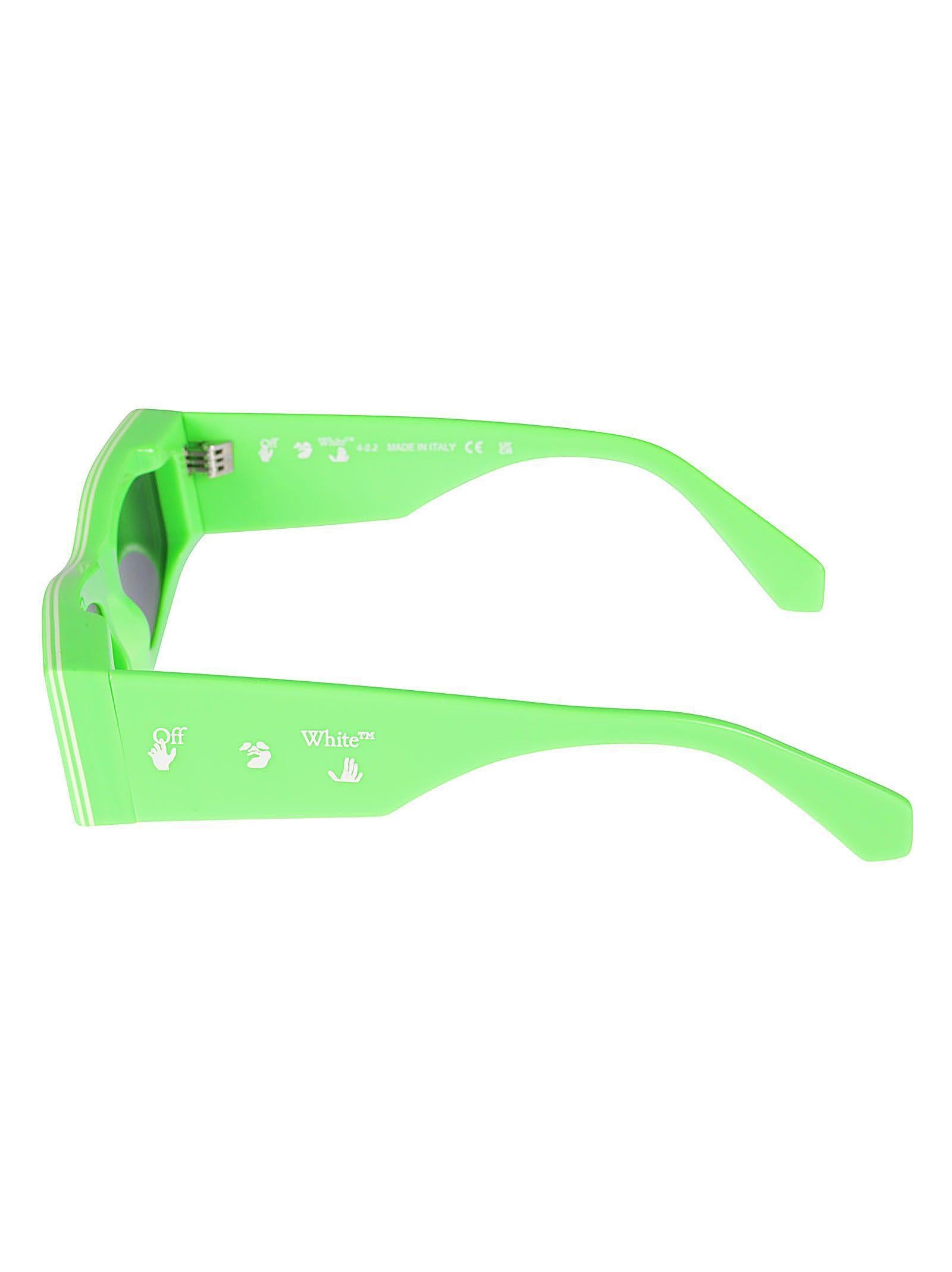 Oeri047 Andy Bold Rectangular Acetate Sunglasses