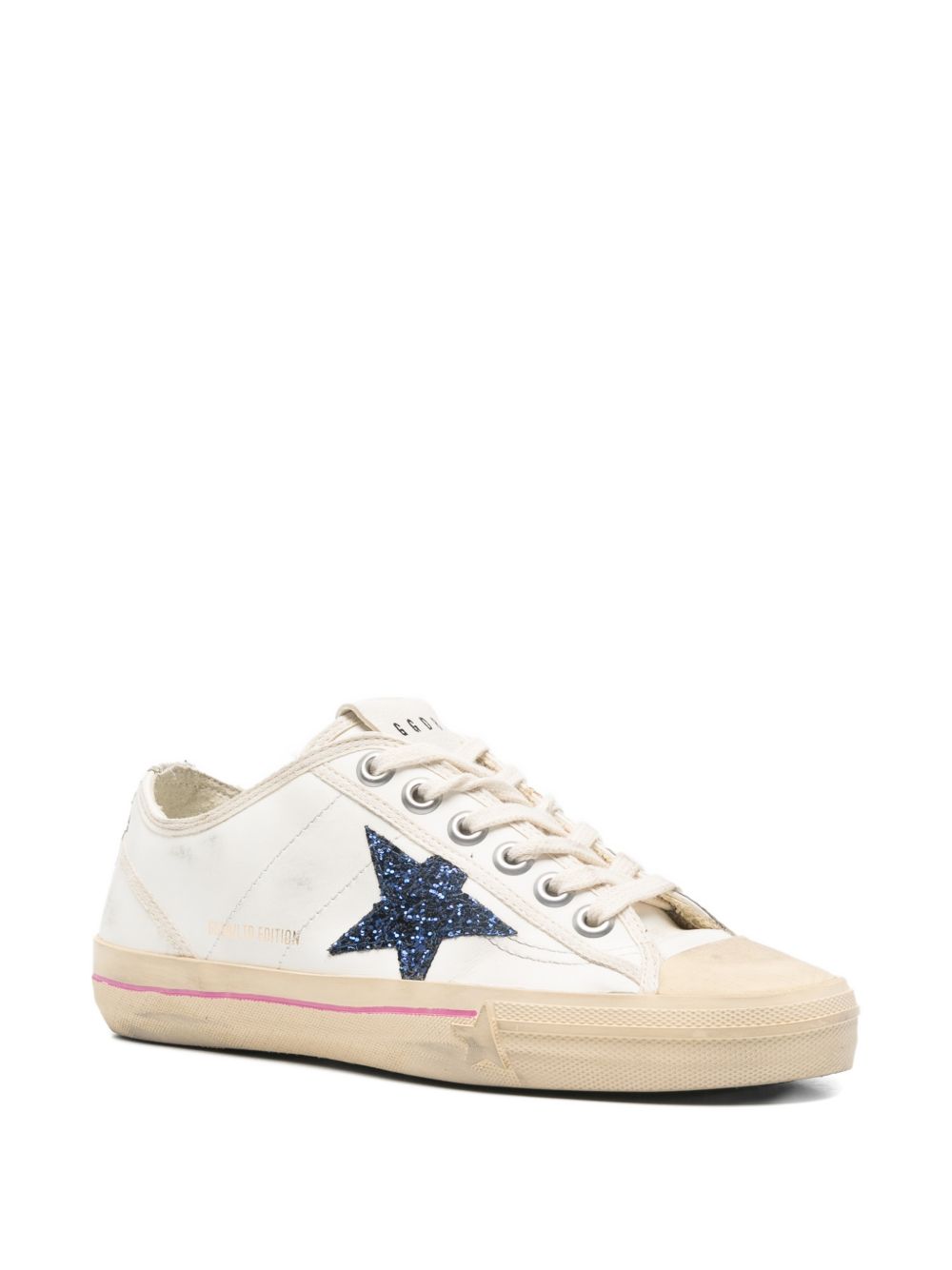 Low-Top Silk and Nylon Sneakers