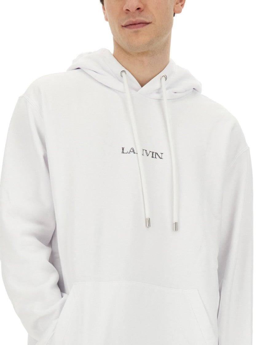 Relaxed-Fit Hooded Sweatshirt With Subtle Embroidery