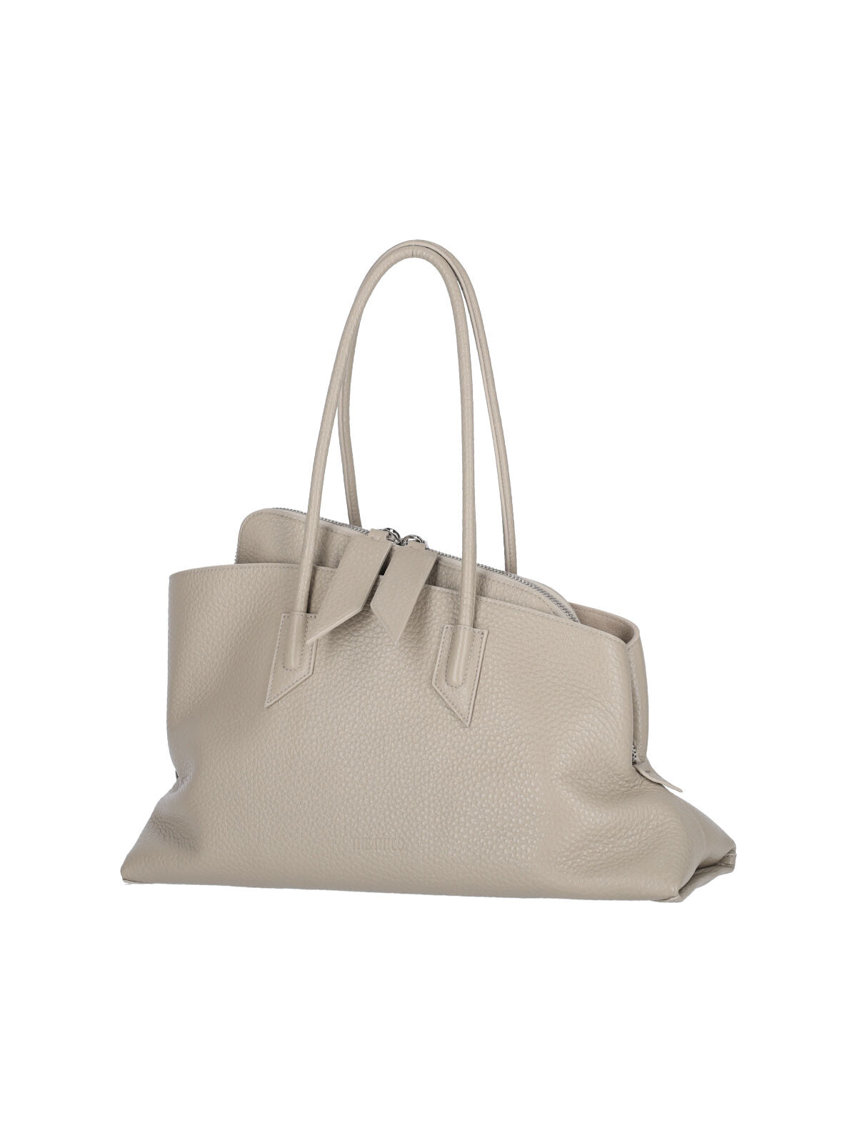 "La Passeggiata" Medium Handbag – Beige