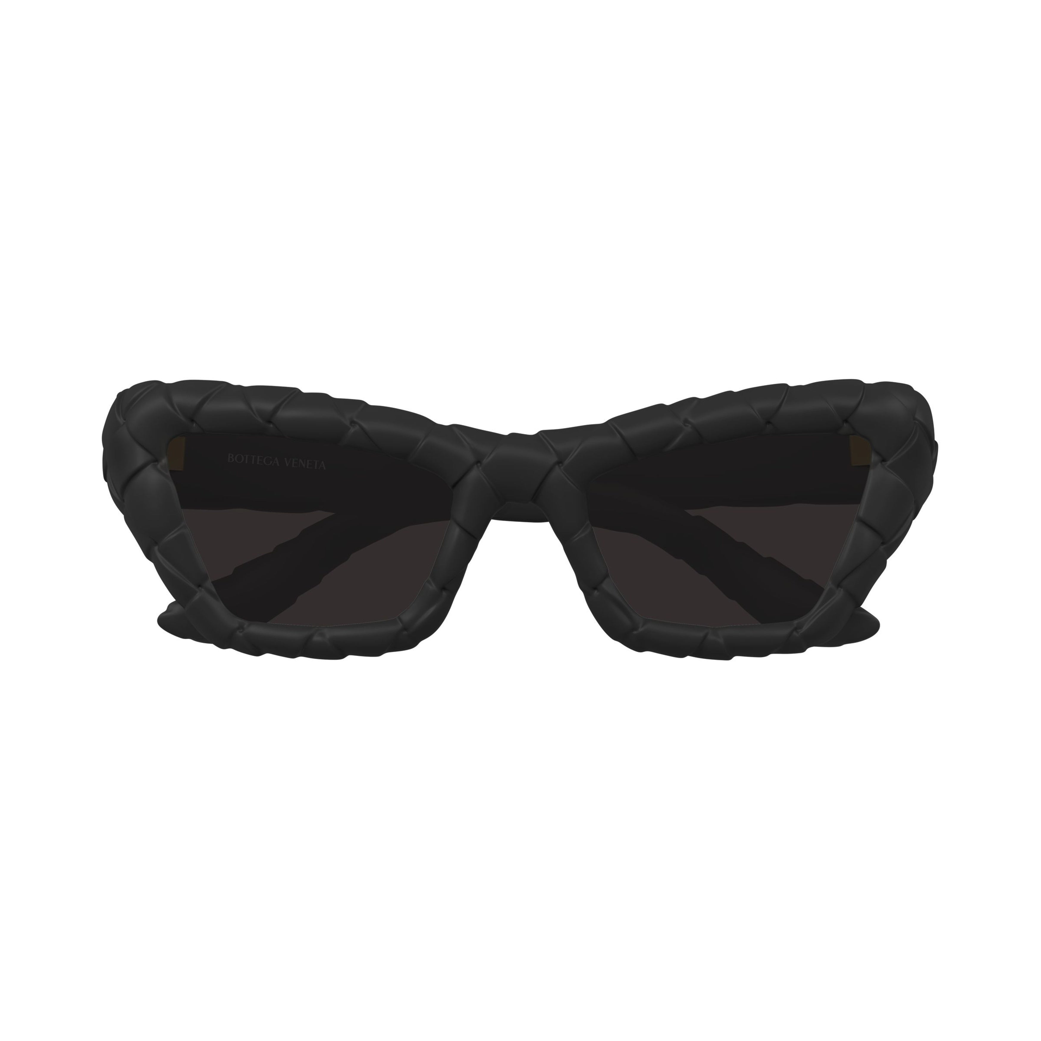 Bv1438s Padded Quilted Oversized Cat-Eye Sunglasses