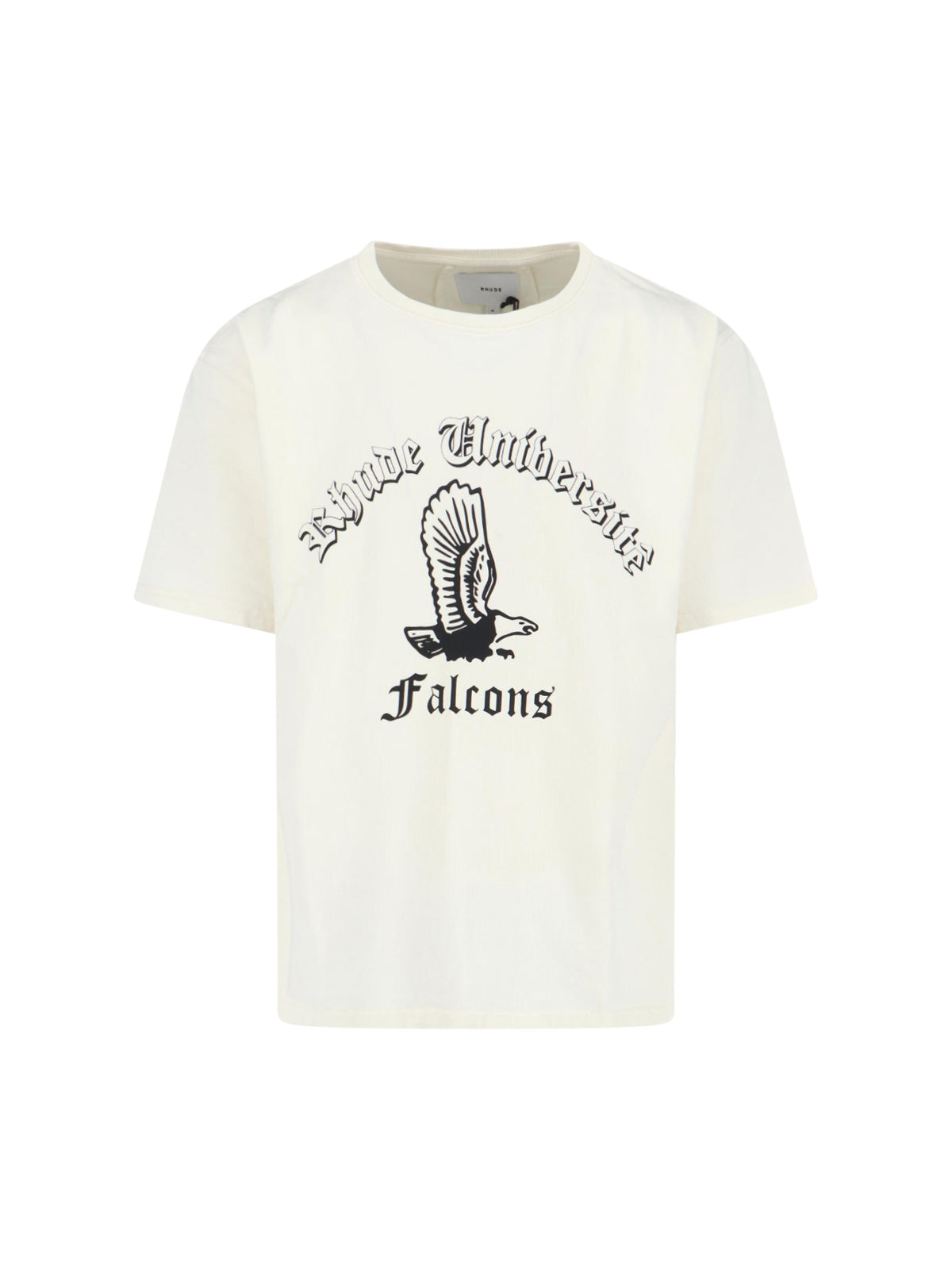 Minimalist White T-Shirt With Standard Crew Neckline