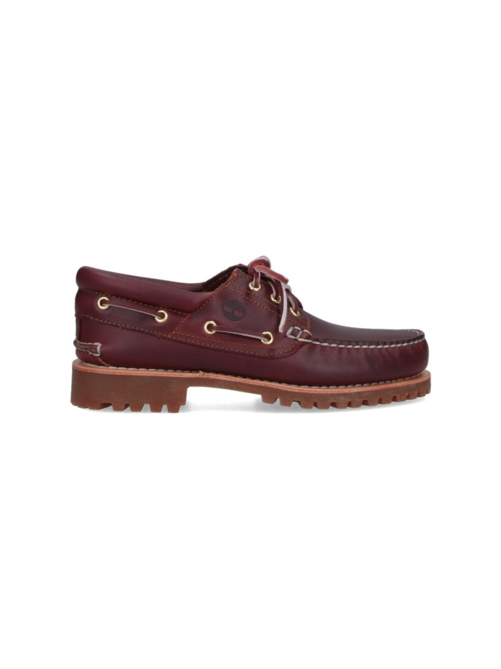 Bordeaux Leather Slip-On Moccasins