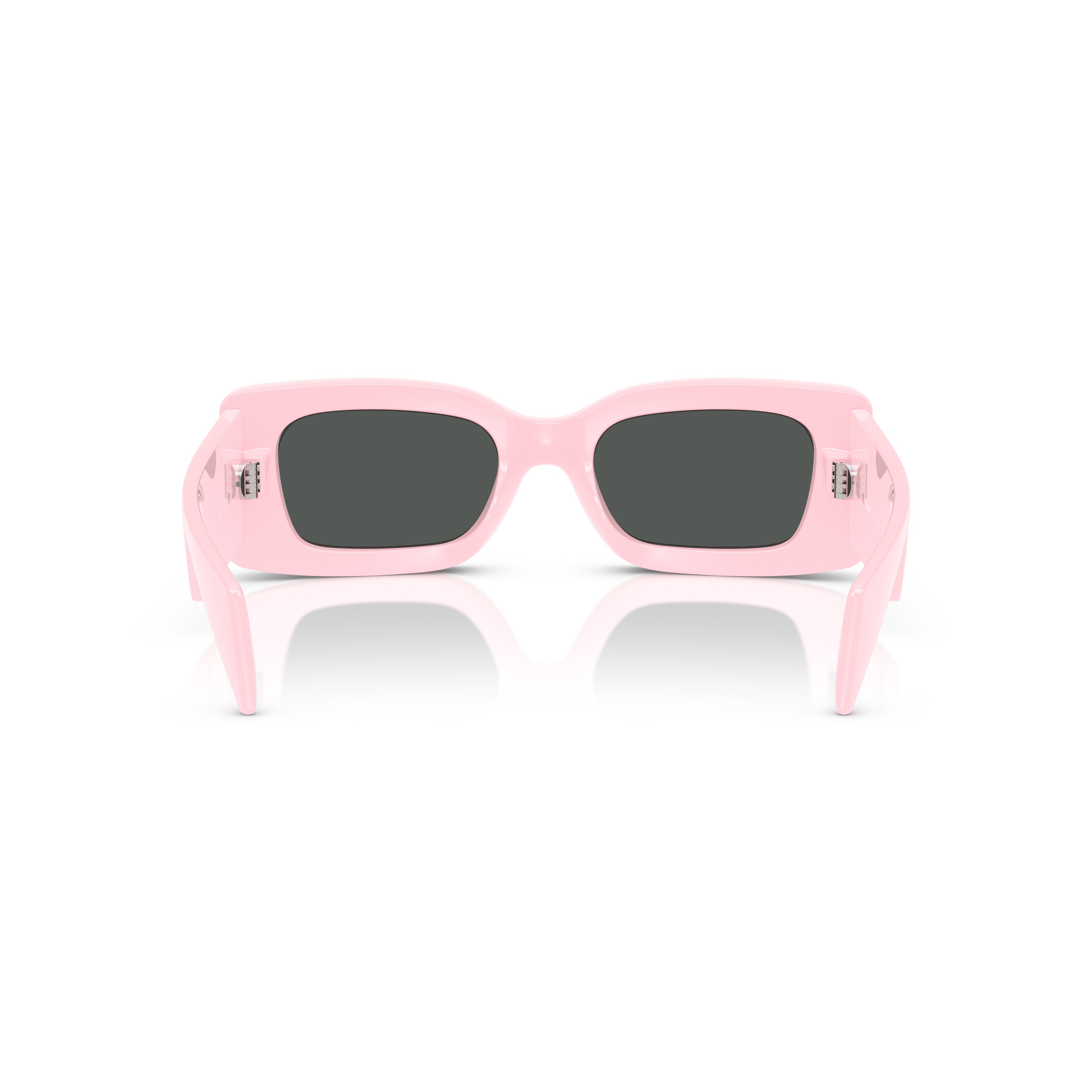 0ve4474u Rectangular Frame Sunglasses in Soft Pink