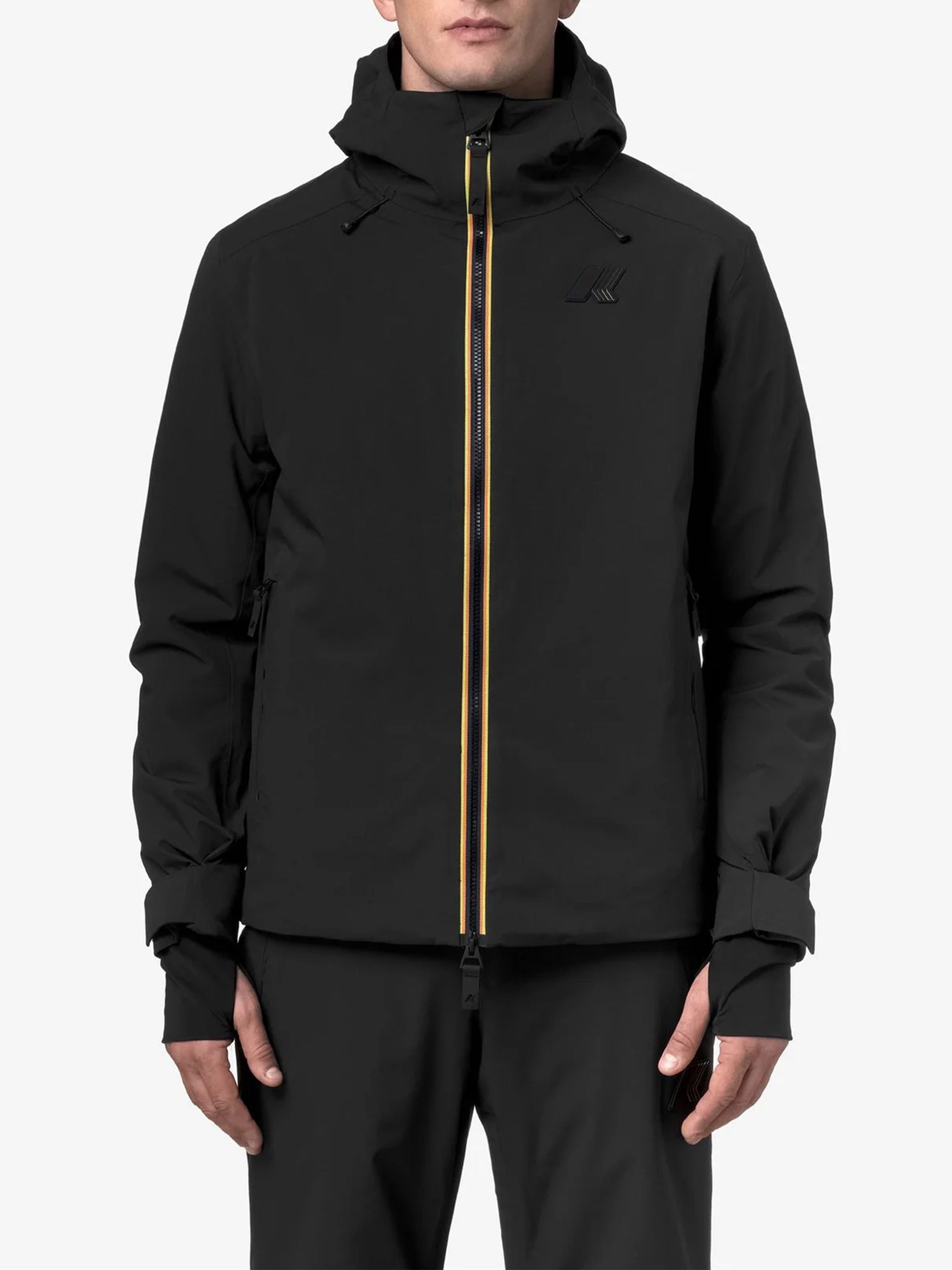Black Lesarcs 2L Twill Hooded Jacket