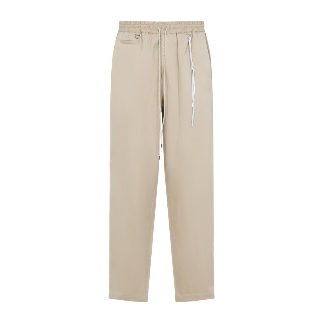 Relaxed Fit Pants With Elastic Waistband