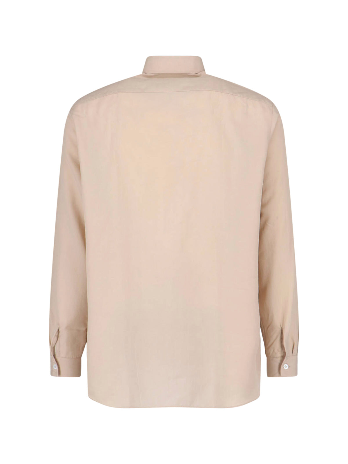Tencel And Linen Shirt Beige