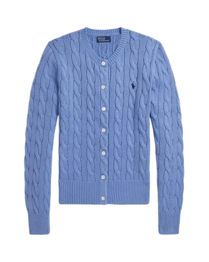 New Litchfield Blue Cable Knit Cardigan