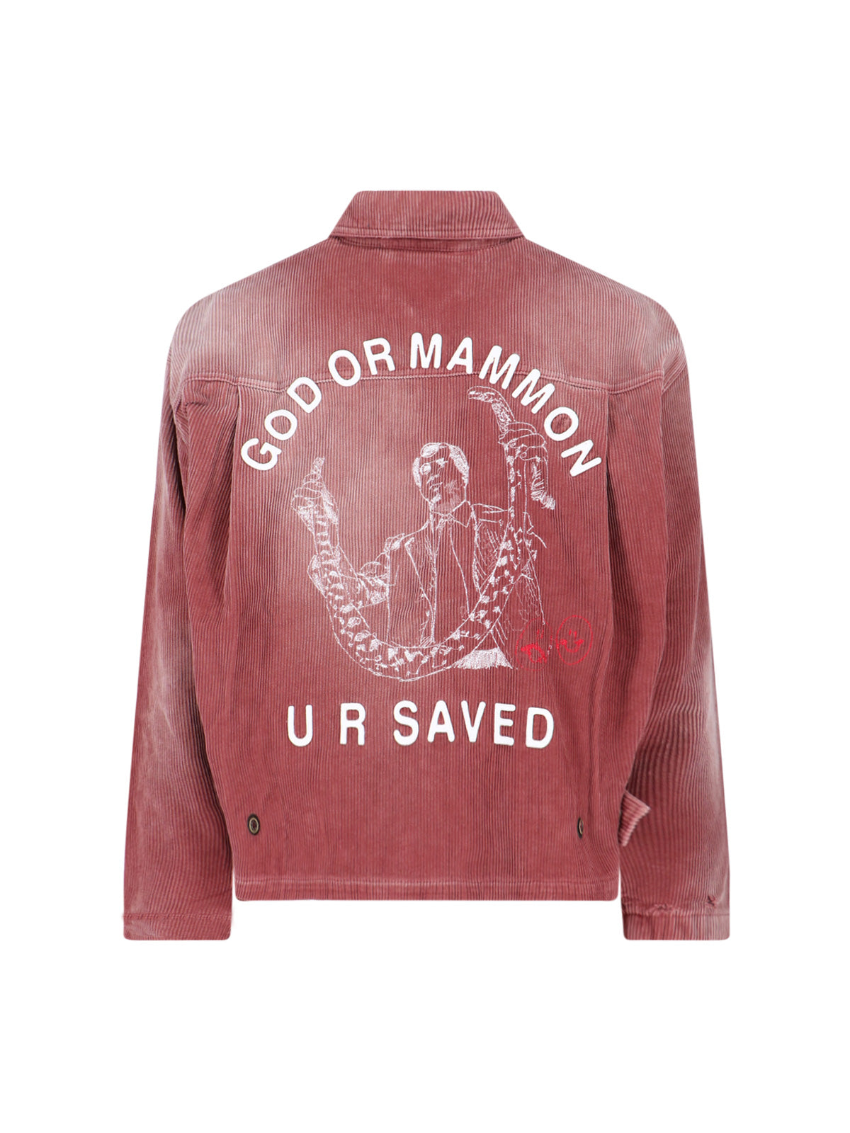 "Synanon" Zip Jacket – Red