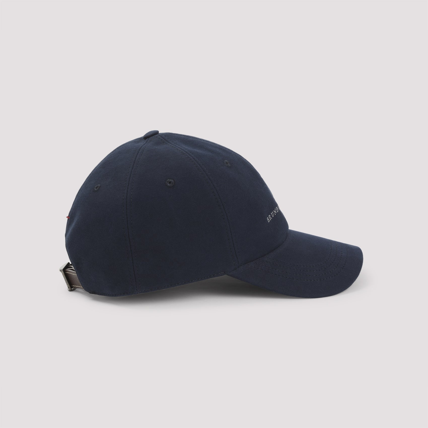 Structured Cotton Baseball Cap with Embroidered Logo
