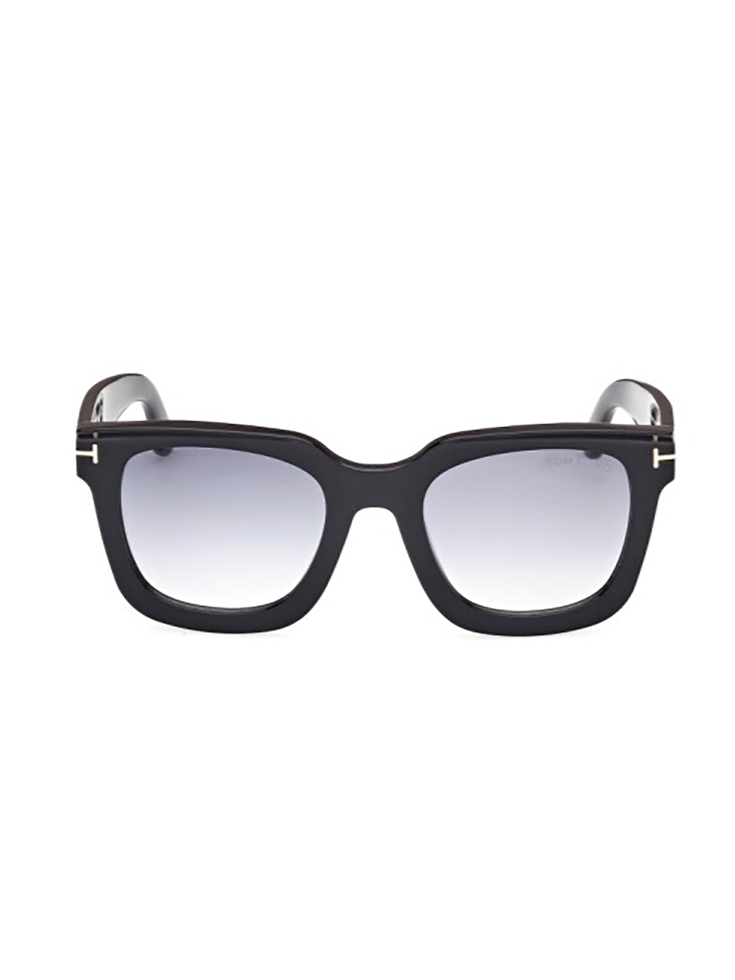 Oversized Square Frame Sunglasses With Gradient Lenses