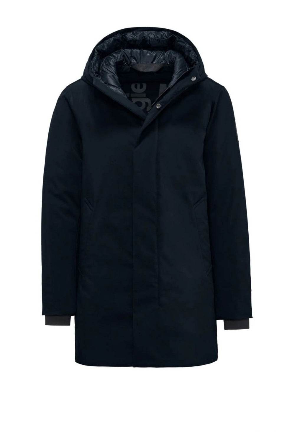 Water-Repellent Black Winter Jacket