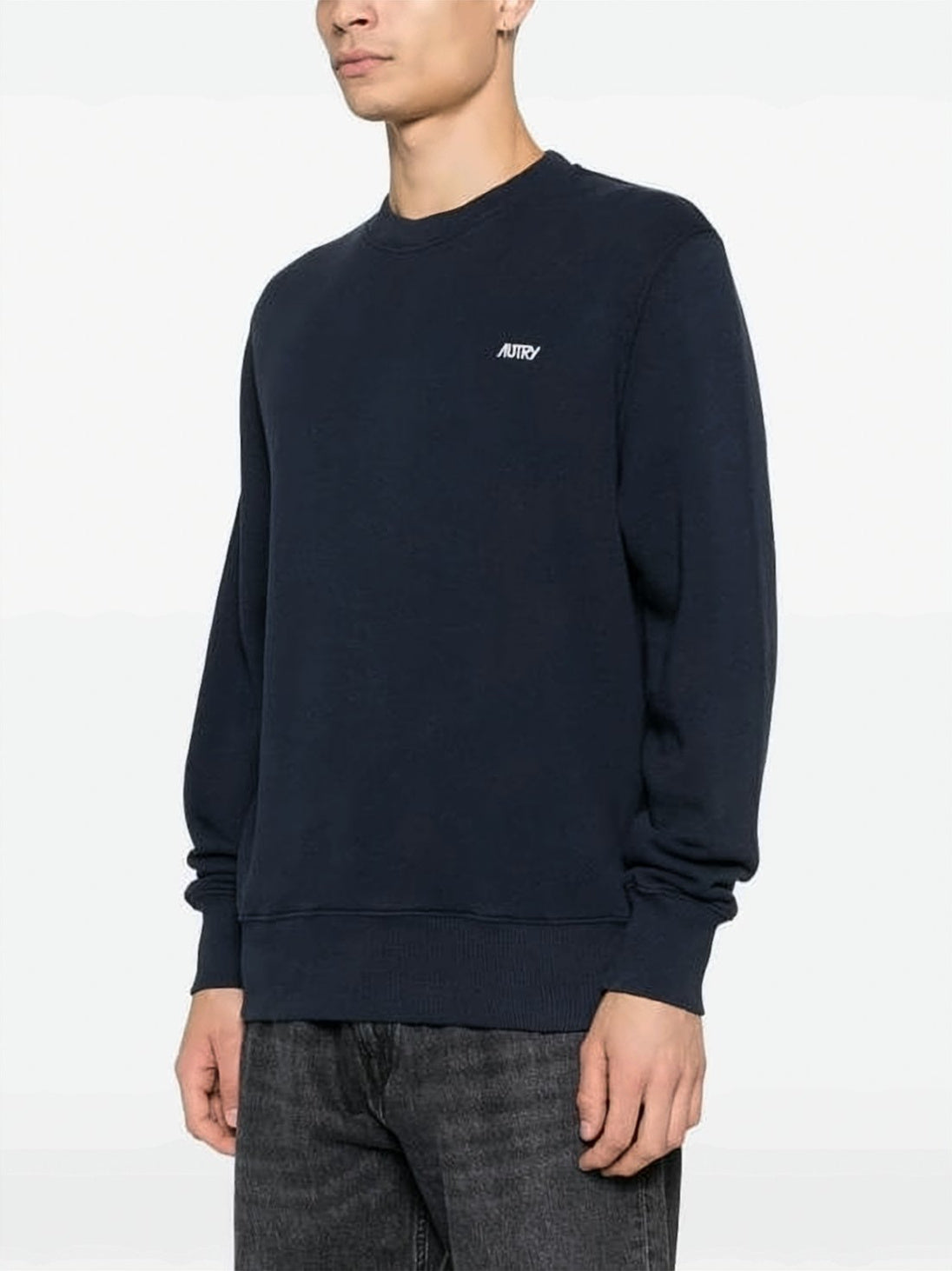 Long-Sleeve Sweatshirt With Embroidered Logo