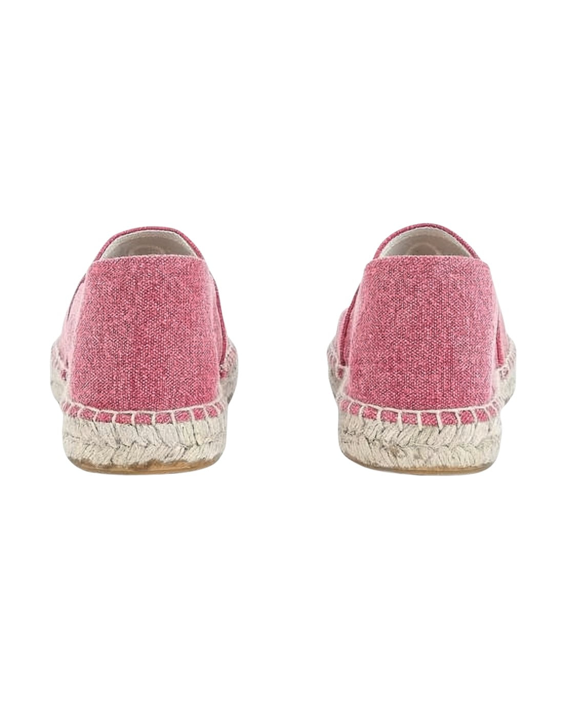 Textured Pink Slip-On Flats