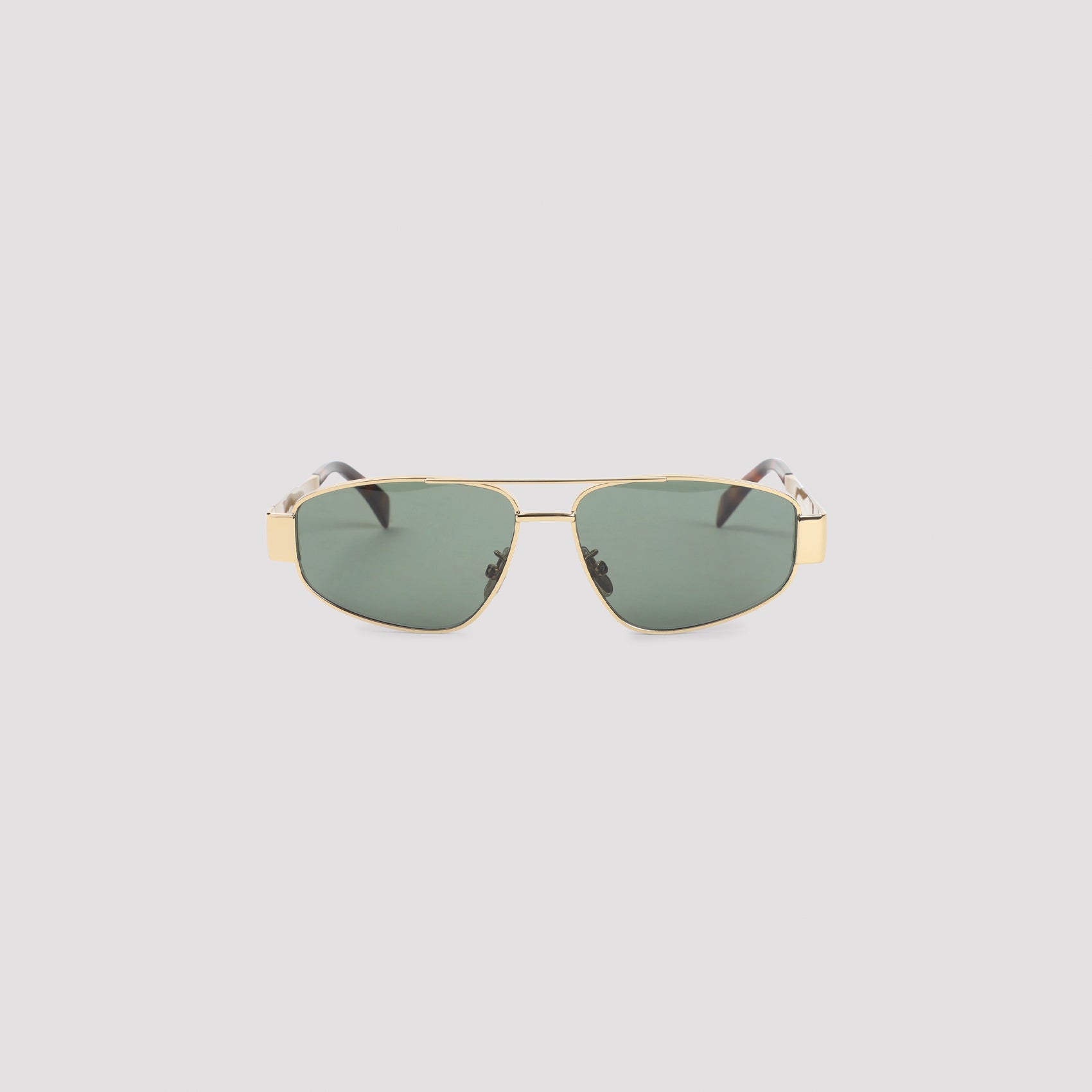 Metallic Gold Frame Sunglasses