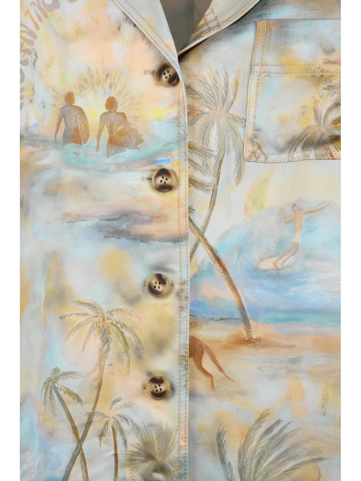 Multicolor Viscose Shirt