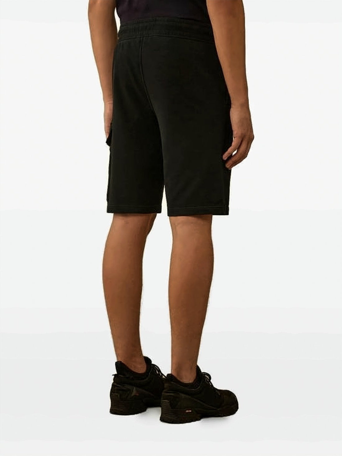 Relaxed Fit Cargo Lens Sweat Shorts