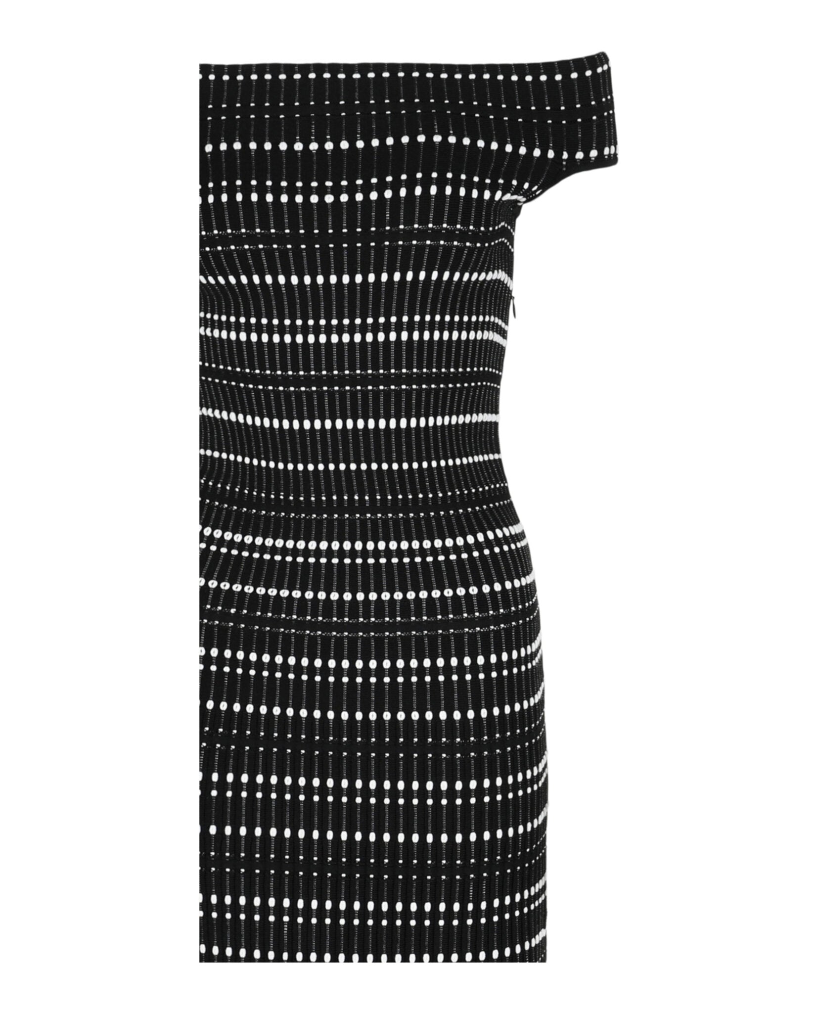 Off-The-Shoulder Midi Dress