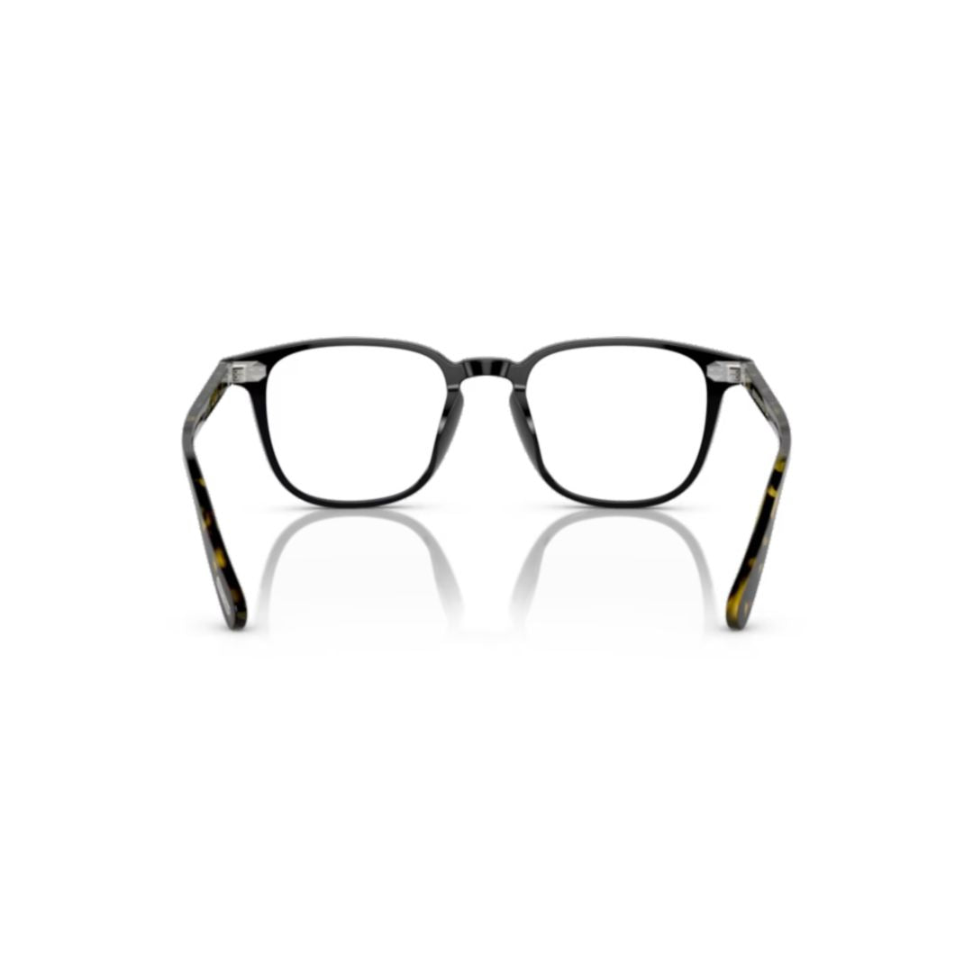 0ov5532u Square Frame Eyeglasses with Tortoiseshell Temples