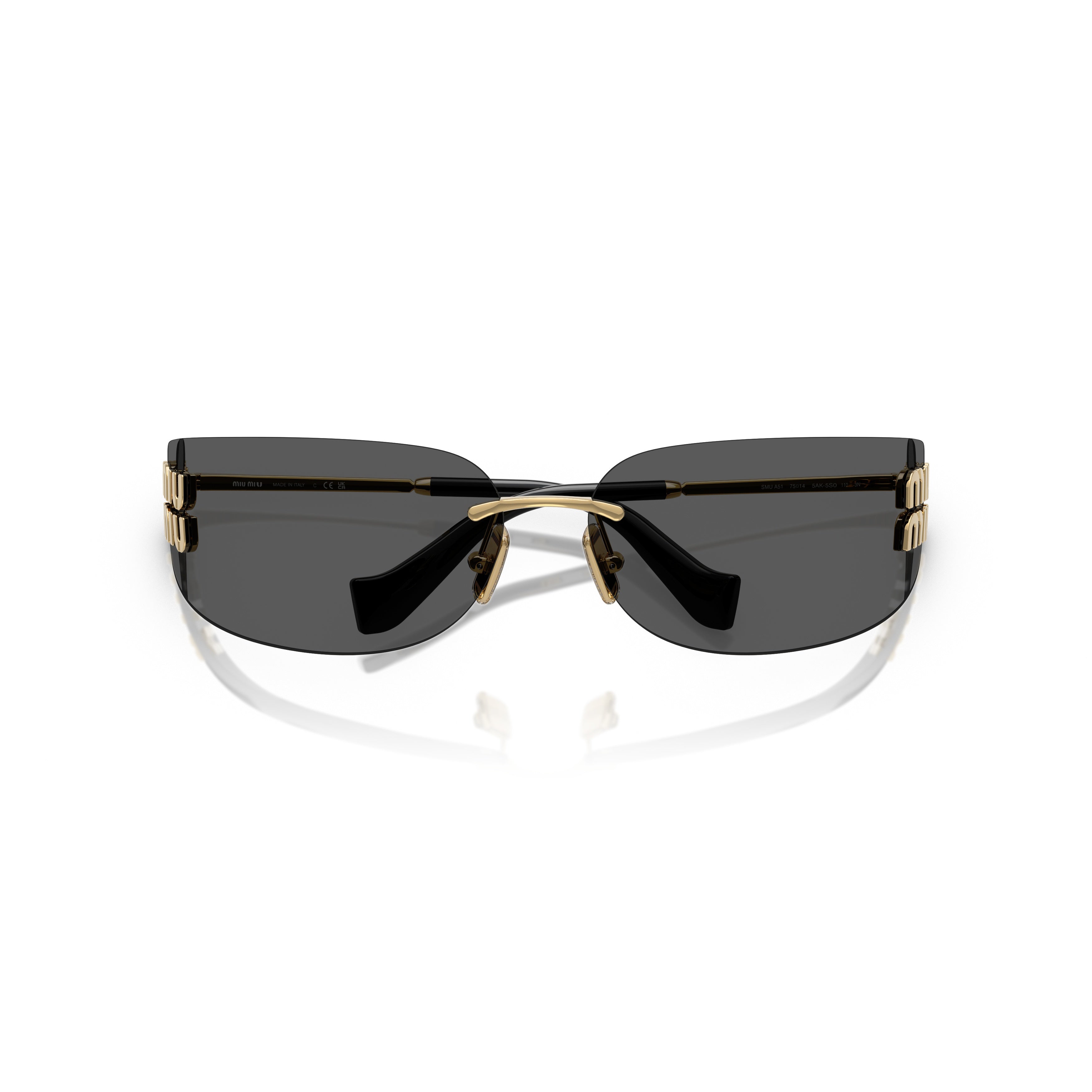 0mu A51s Rimless Sunglasses