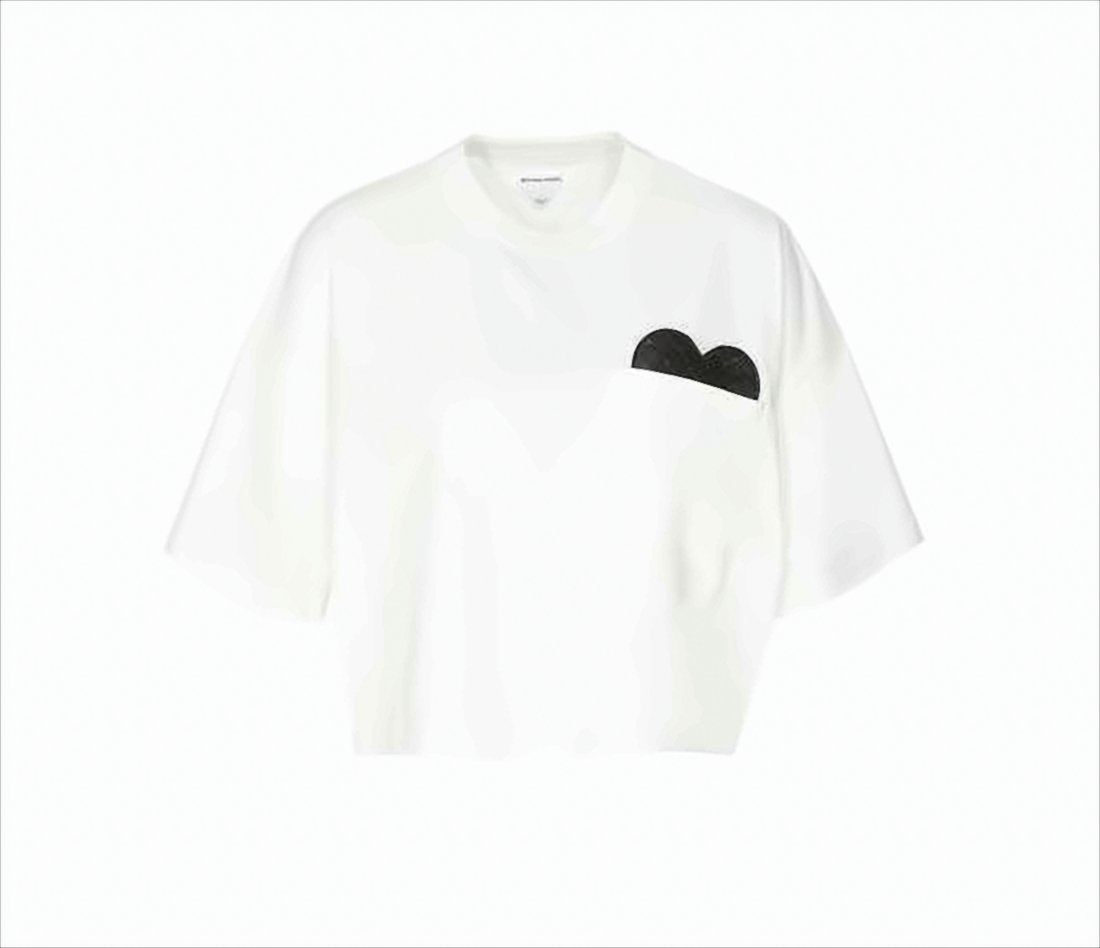 Cropped Short-Sleeve Top