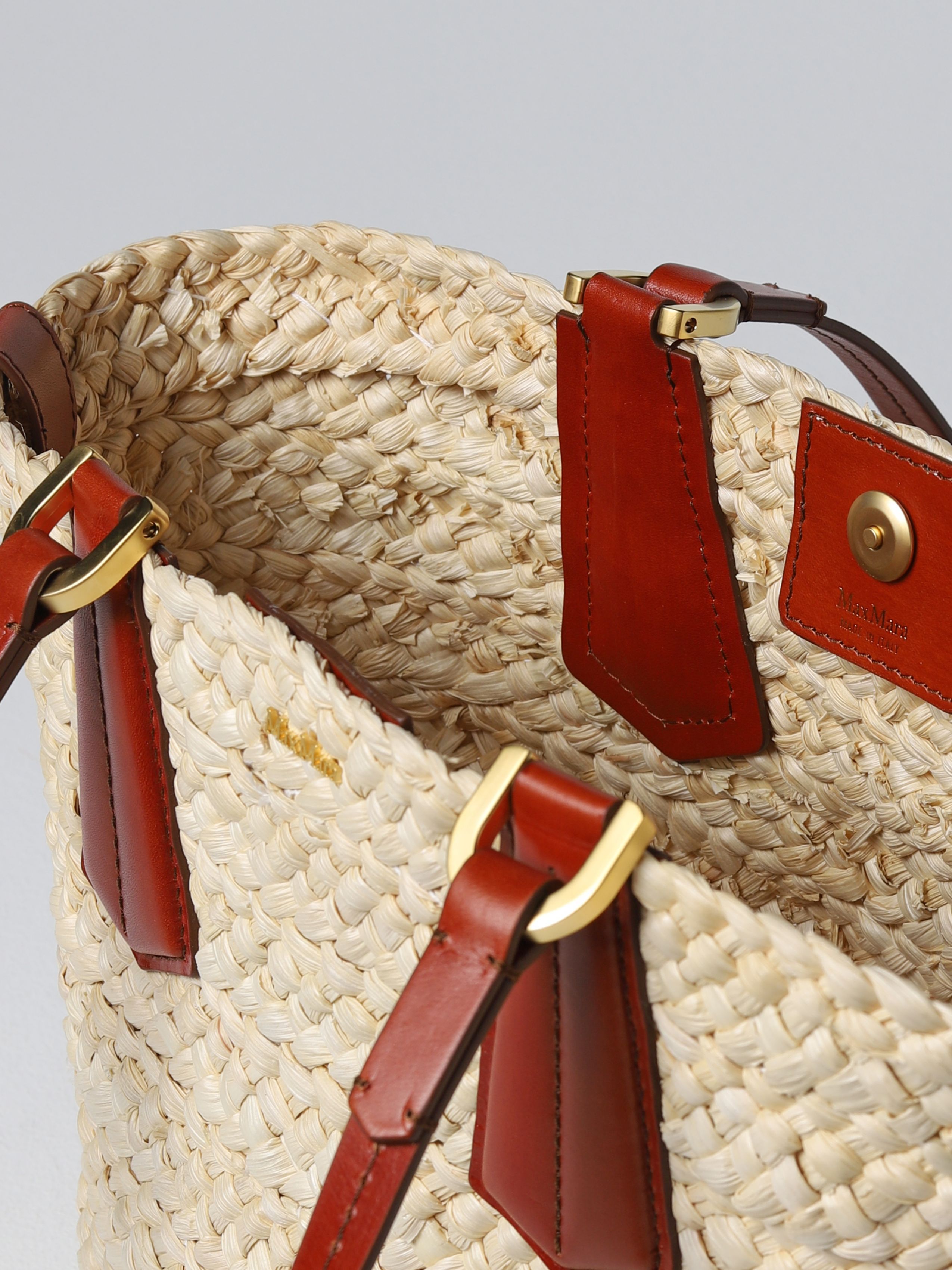 Woven Straw Shoulder Bag