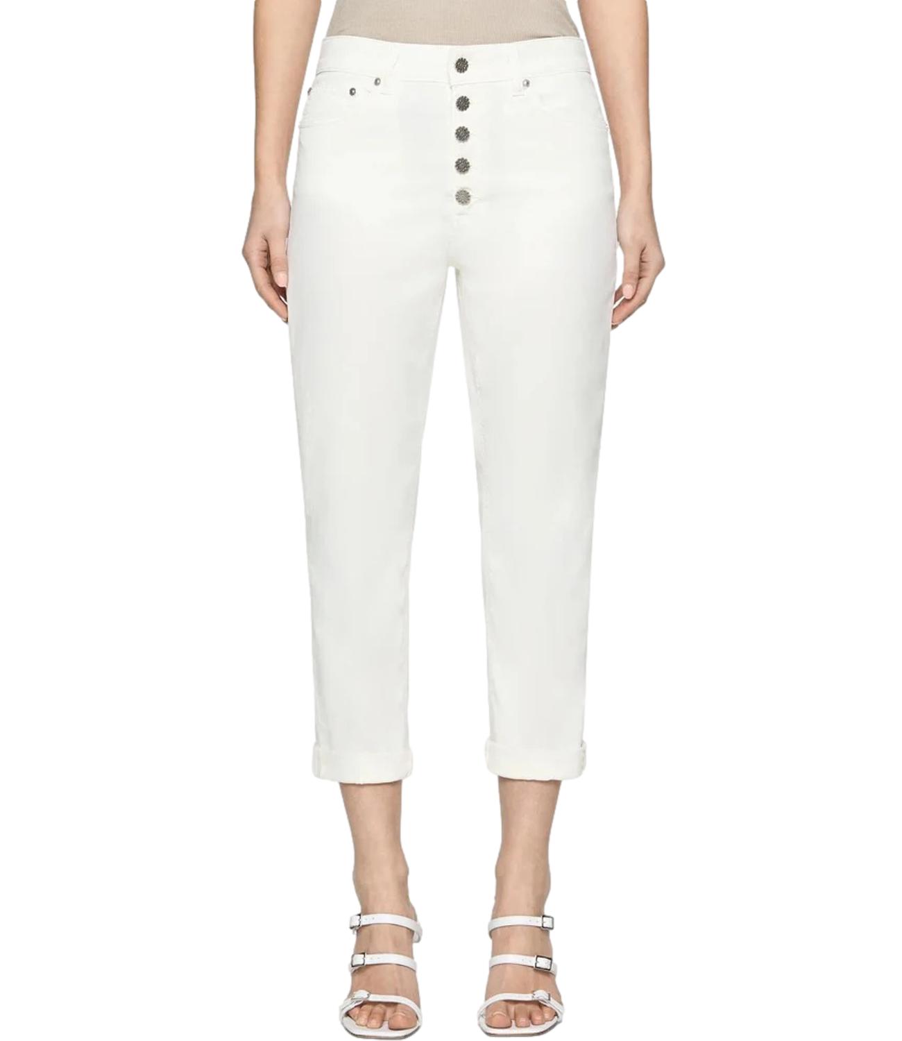 White Koons Bot Gioie Pants